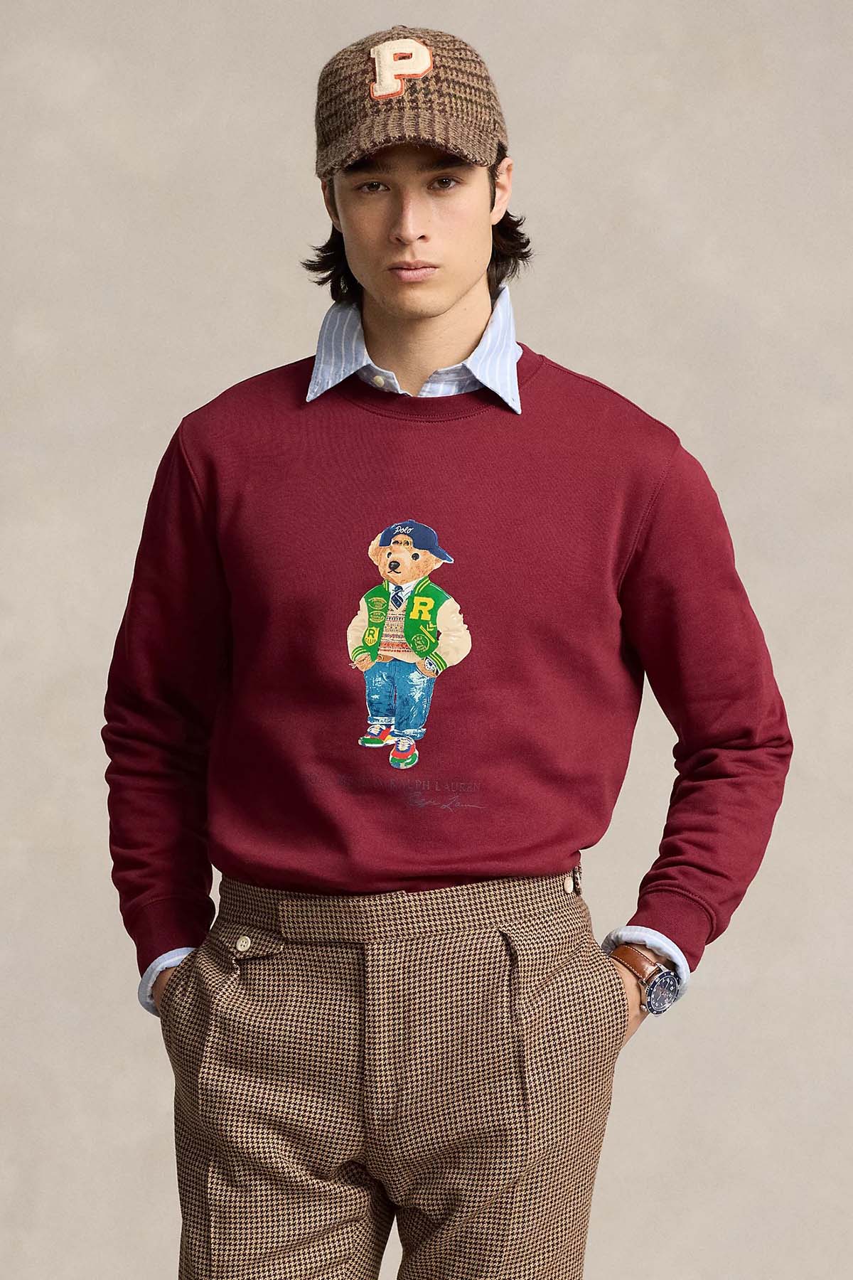 Polo Ralph Lauren Yuvarlak Yaka Polo Bear Sweatshirt