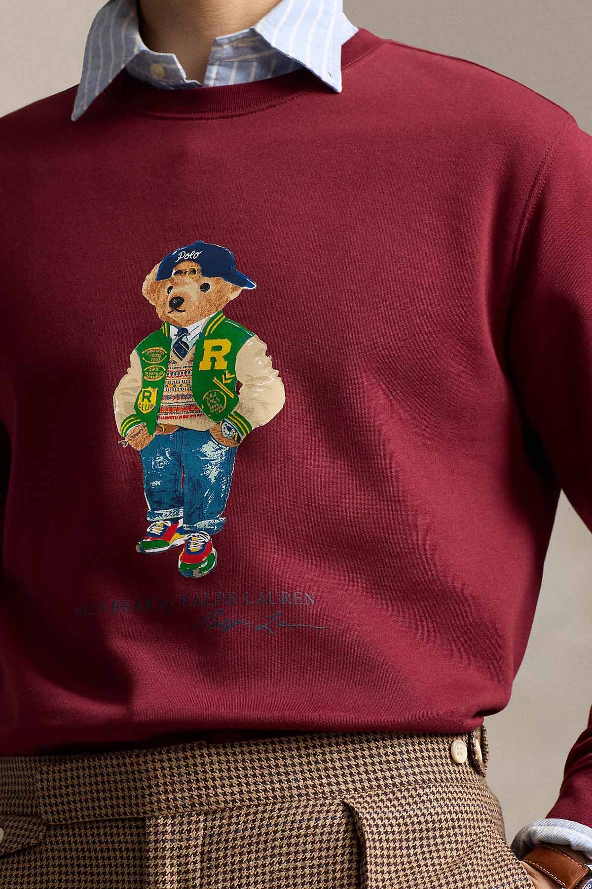 Polo Ralph Lauren Yuvarlak Yaka Polo Bear Sweatshirt