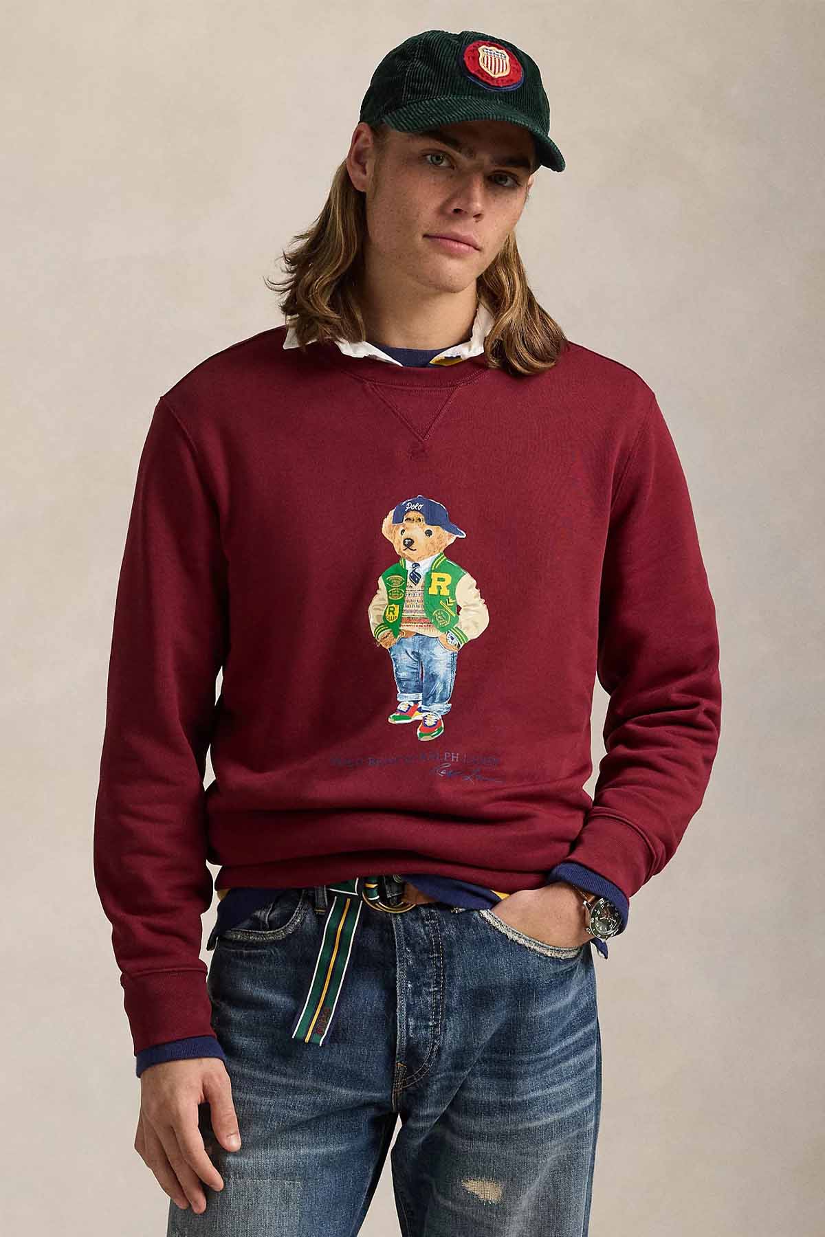 Polo Ralph Lauren Yuvarlak Yaka Polo Bear Sweatshirt