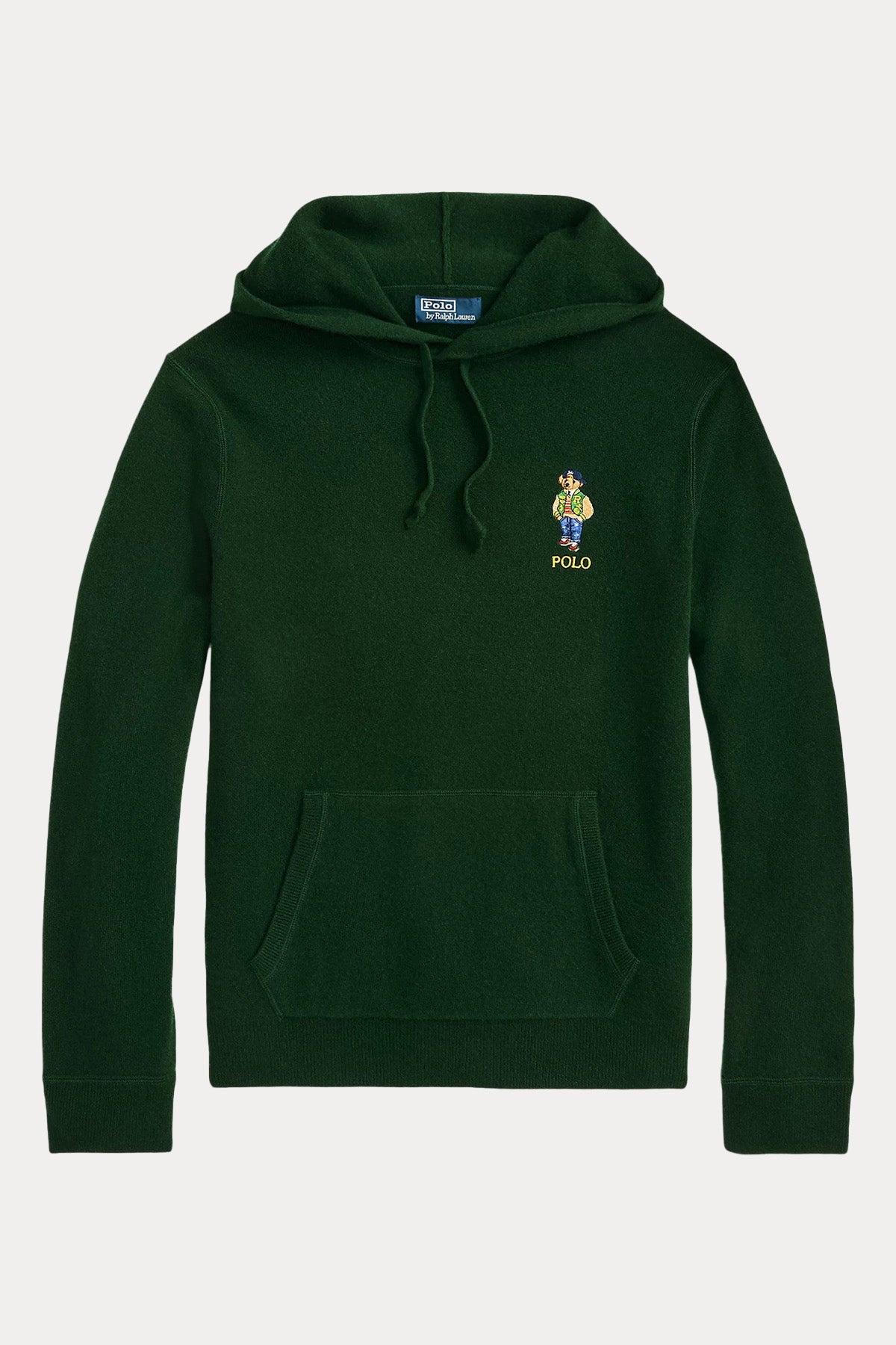 Polo Ralph Lauren Polo Bear Kapüşonlu İnce Örgü Yün Triko