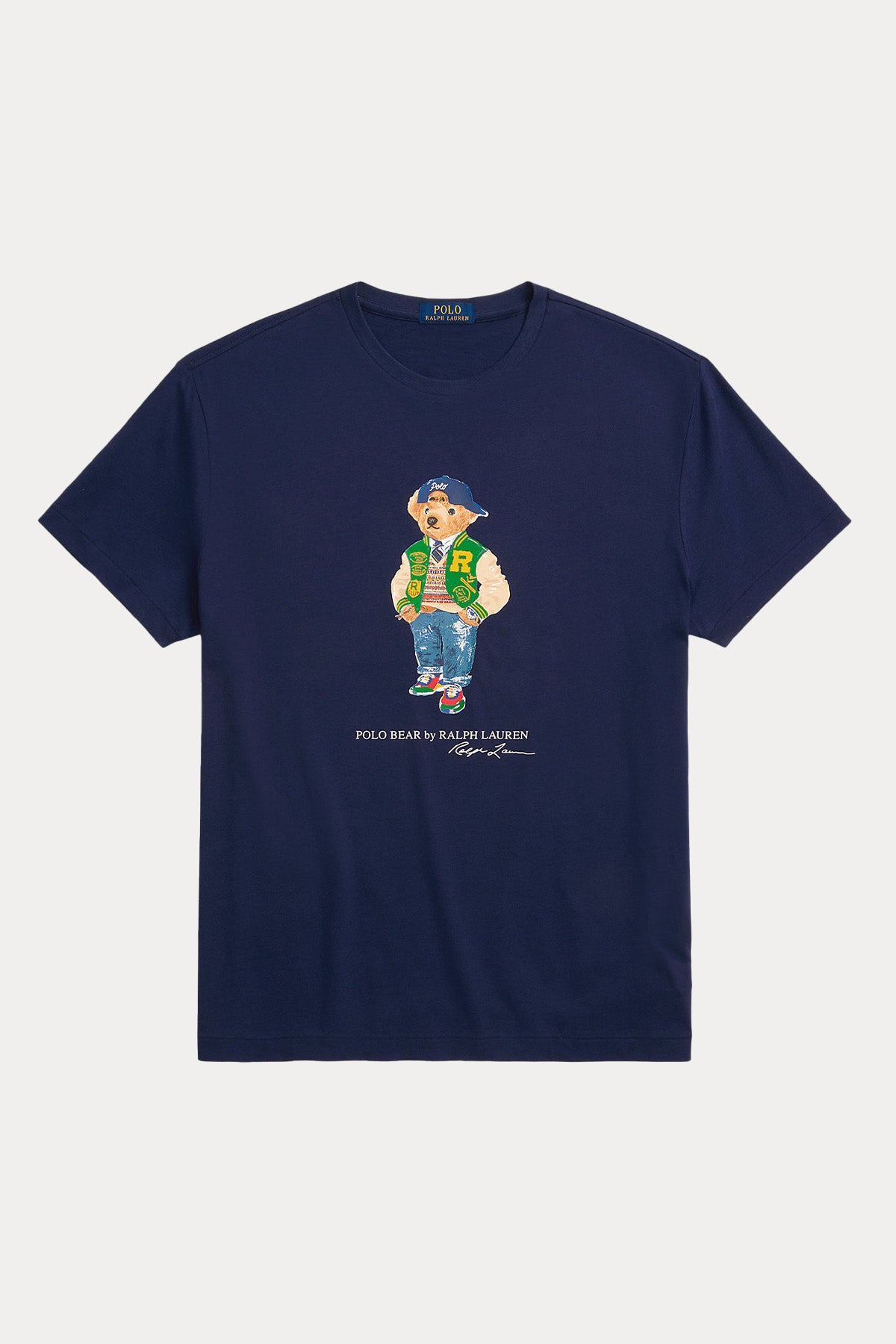 Polo Ralph Lauren Classic Fit Polo Bear Yuvarlak Yaka T-shirt