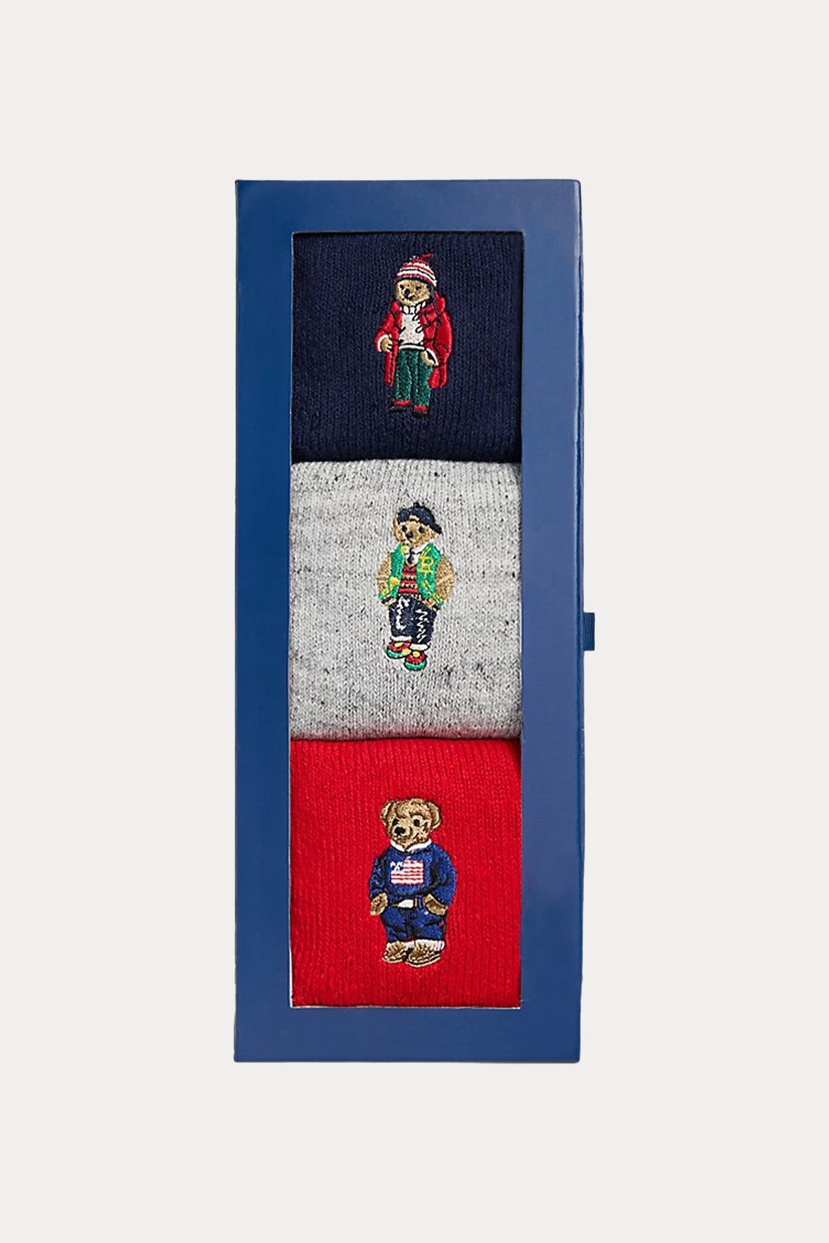 Polo Ralph Lauren Polo Bear 3'lü Paket Kalın Örgü Çorap