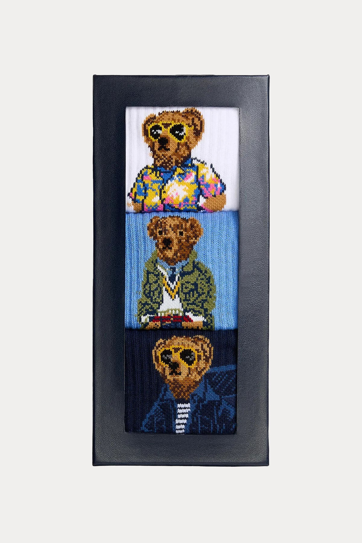 Polo Ralph Lauren Polo Bear 3'lü Paket Örgü Çorap