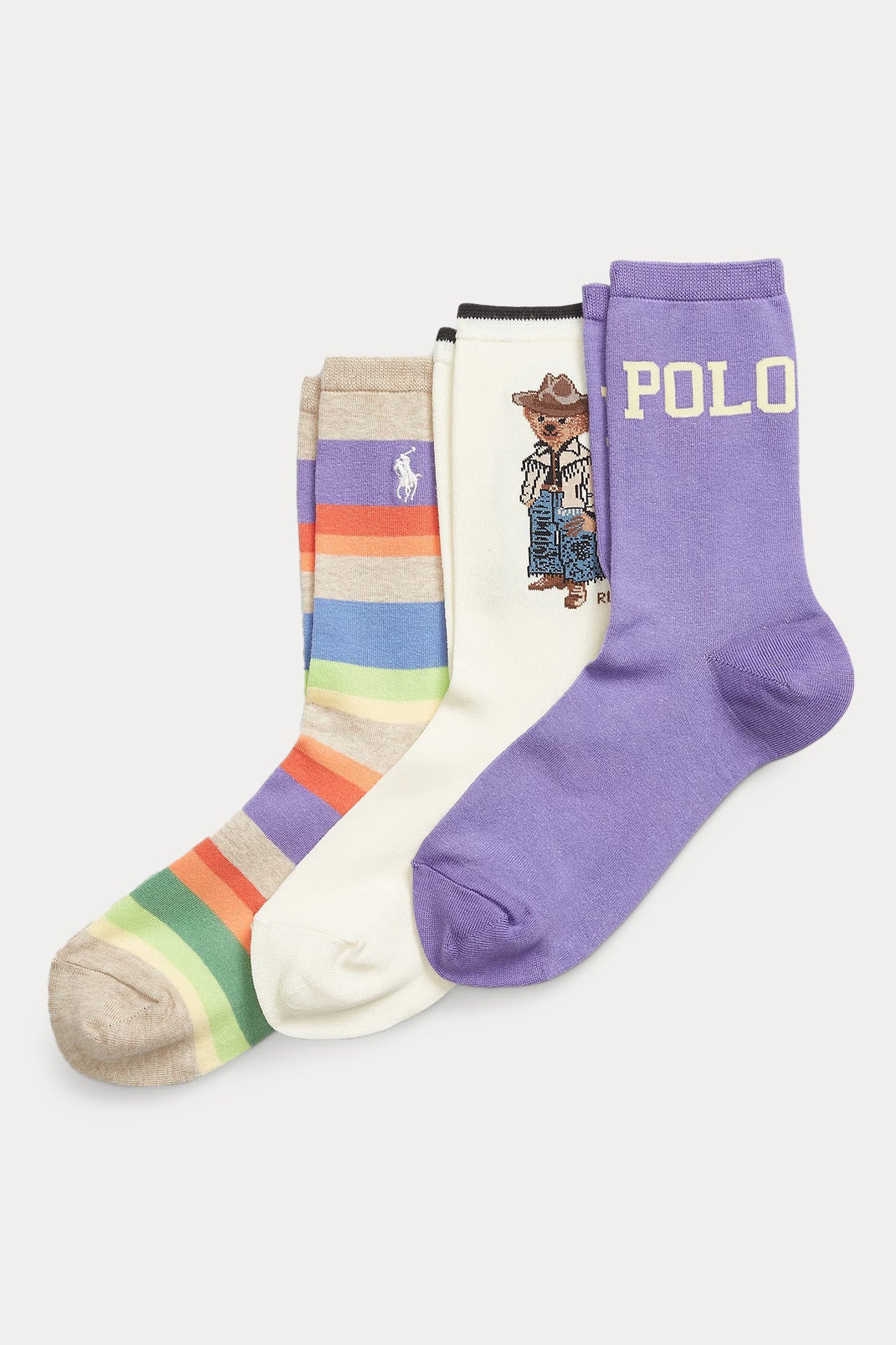 Polo Ralph Lauren Polo Bear 3'lü Paket Çorap