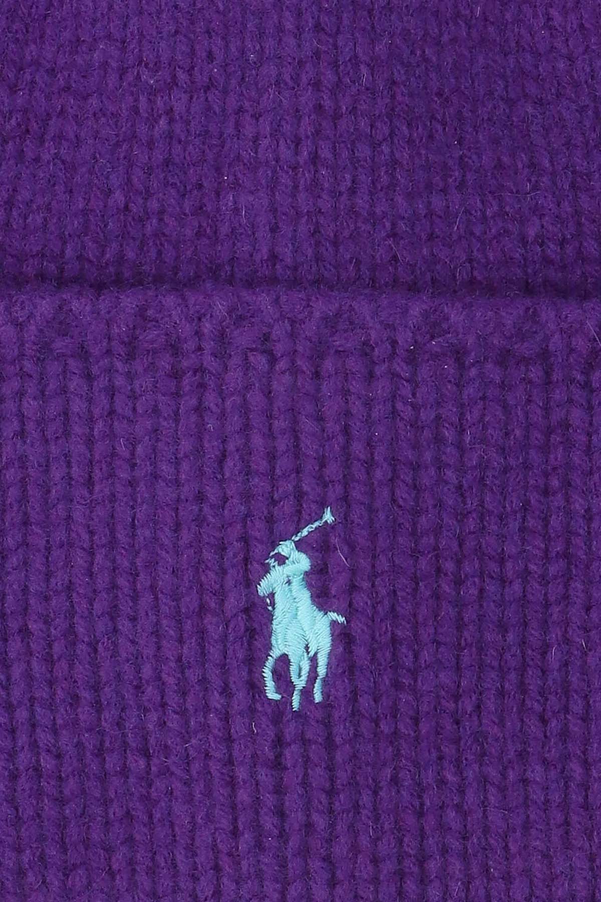 Polo Ralph Lauren Unisex Pony Logolu Örgü Yün Bere