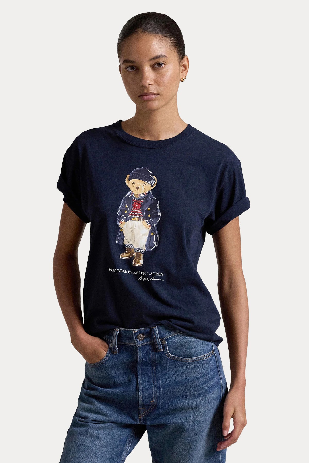 Polo Ralph Lauren Yuvarlak Yaka Polo Bear T-shirt