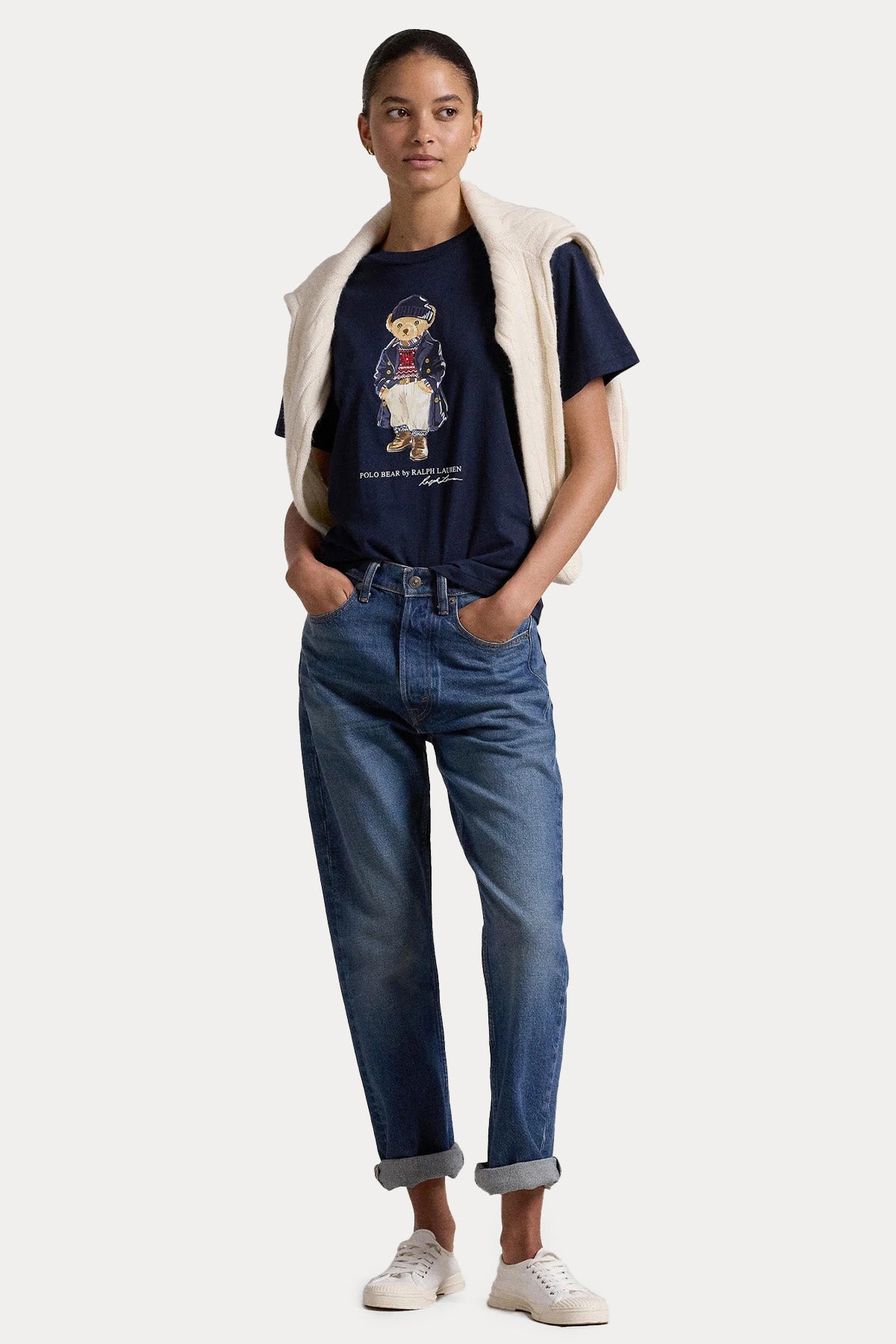 Polo Ralph Lauren Yuvarlak Yaka Polo Bear T-shirt