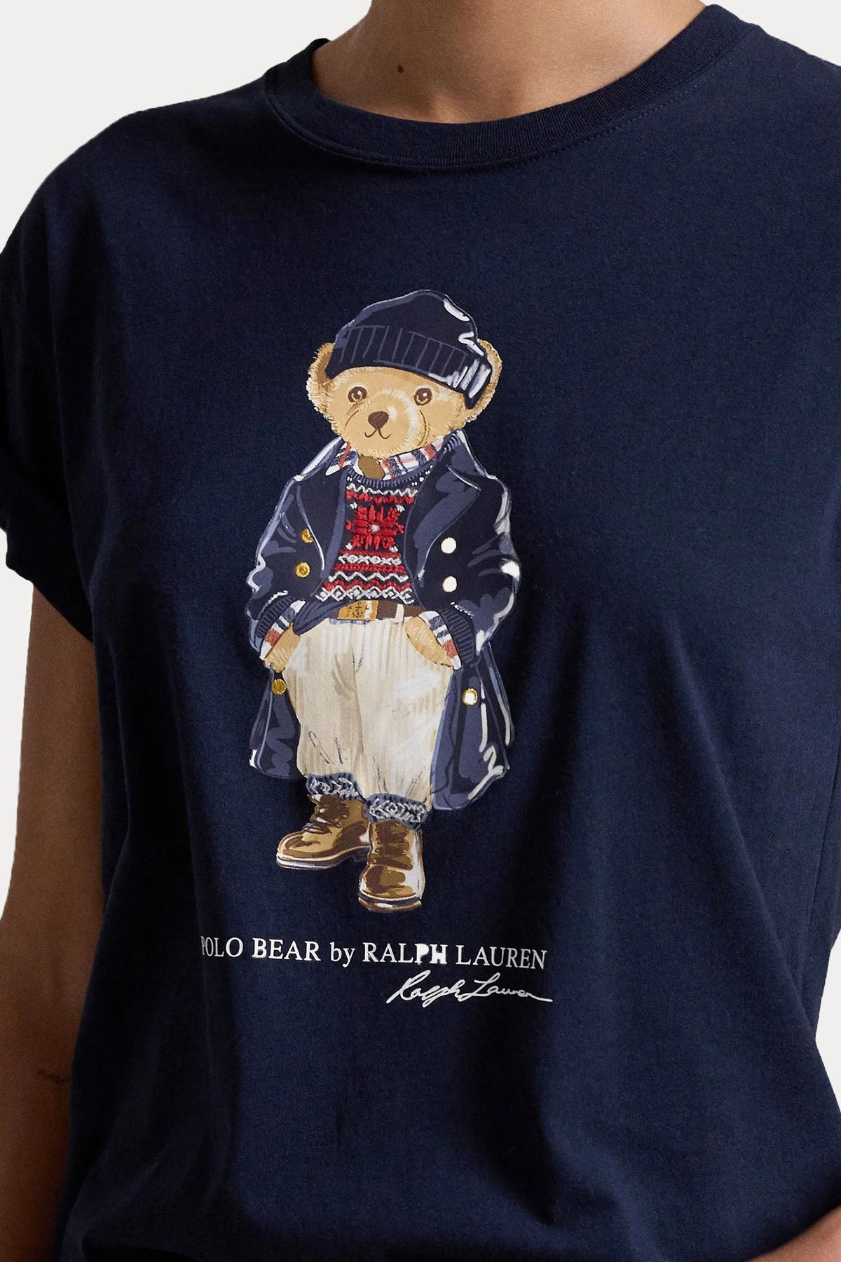 Polo Ralph Lauren Yuvarlak Yaka Polo Bear T-shirt