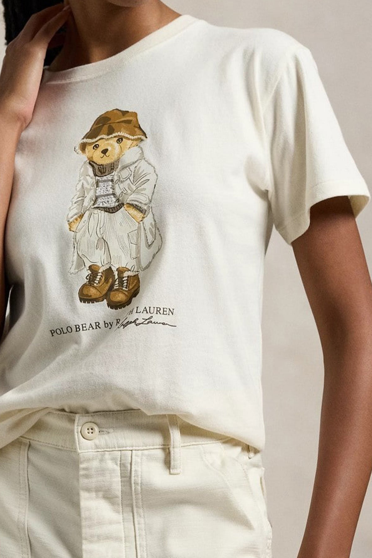 Polo Ralph Lauren Yuvarlak Yaka Polo Bear T-shirt