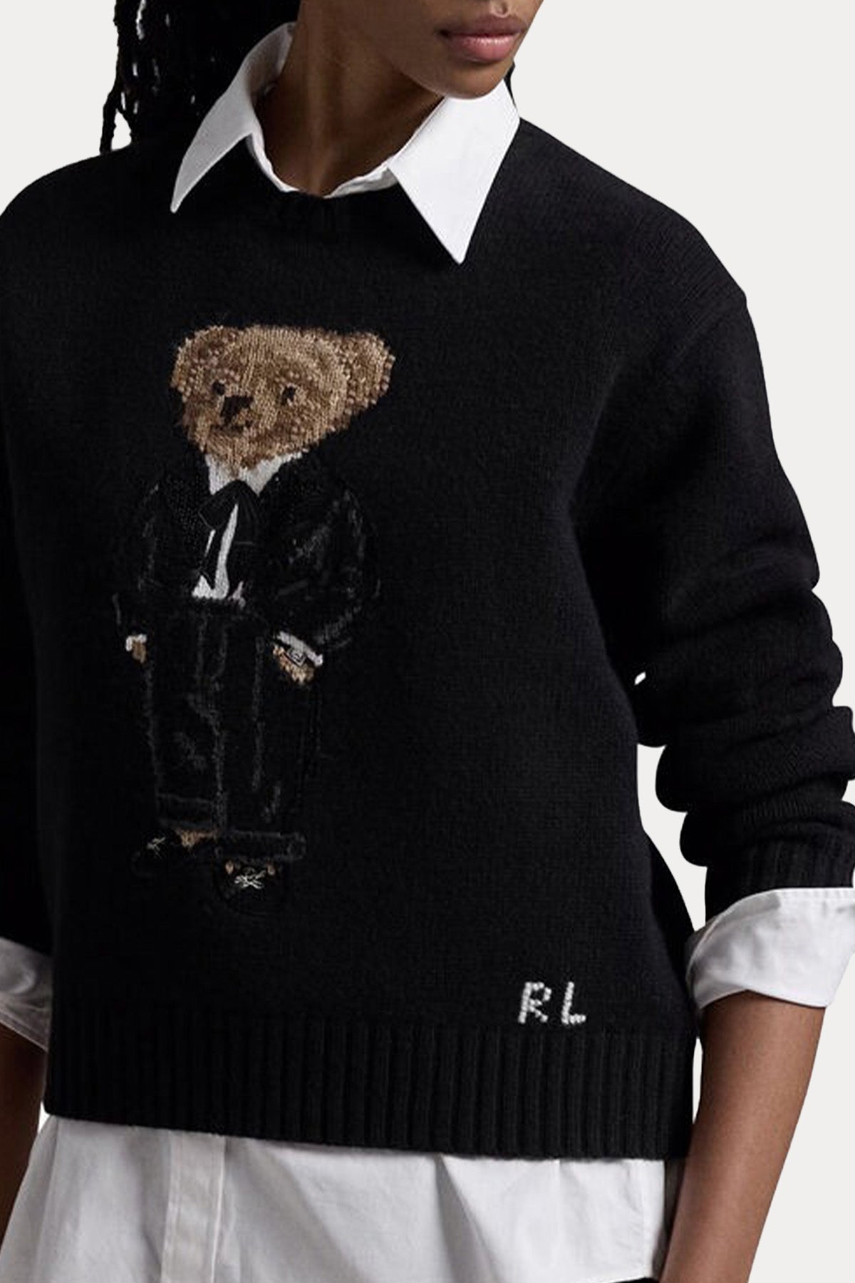 Polo Ralph Lauren Kaşmir Örgü Yün Polo Bear Triko