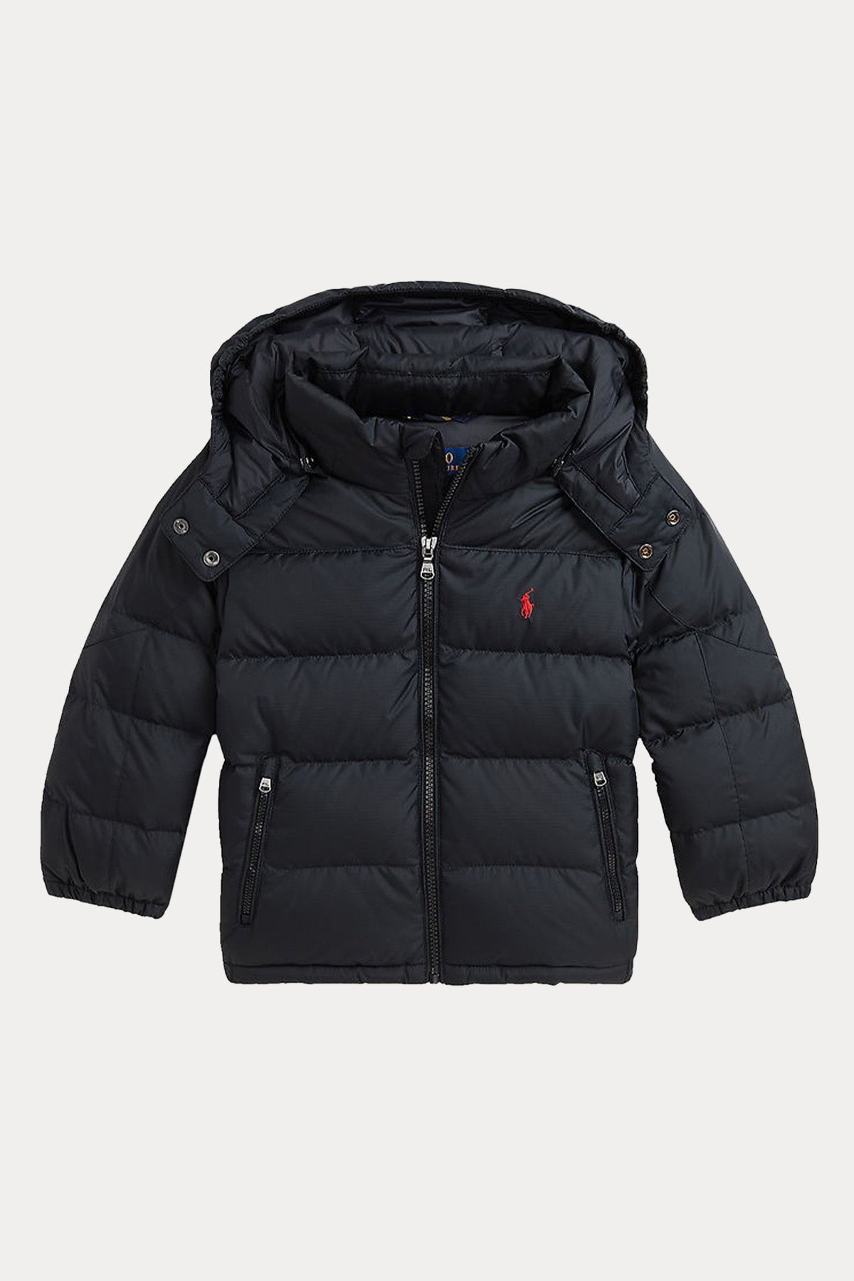 Polo Ralph Lauren Kids 6-7 Yaş Unisex Çocuk Kapüşonlu Puffer Mont