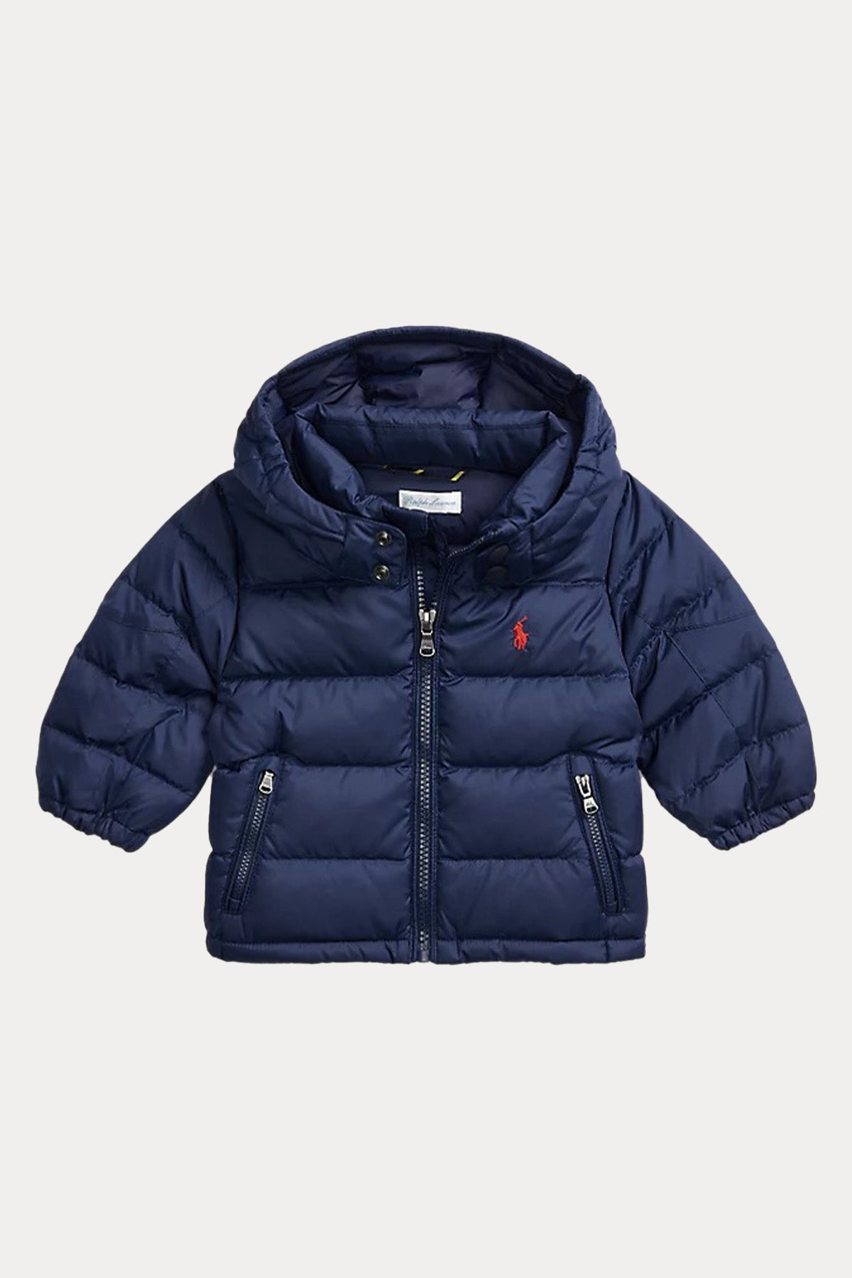 Polo Ralph Lauren Kids 24 Aylık Unisex Bebek Kapüşonlu Puffer Mont