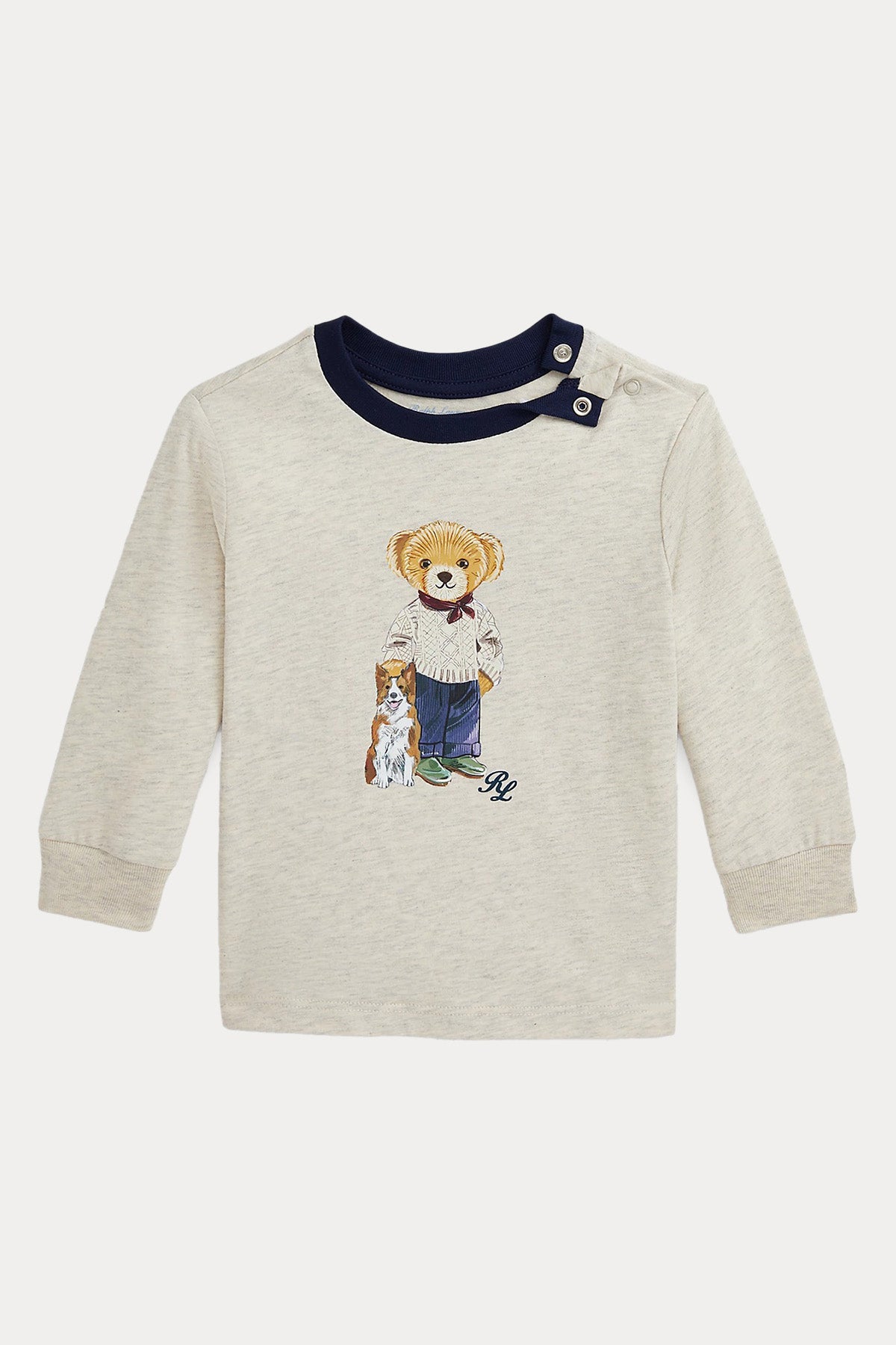 Polo Ralph Lauren Kids 18-24 Aylık Unisex Bebek Polo Bear T-shirt