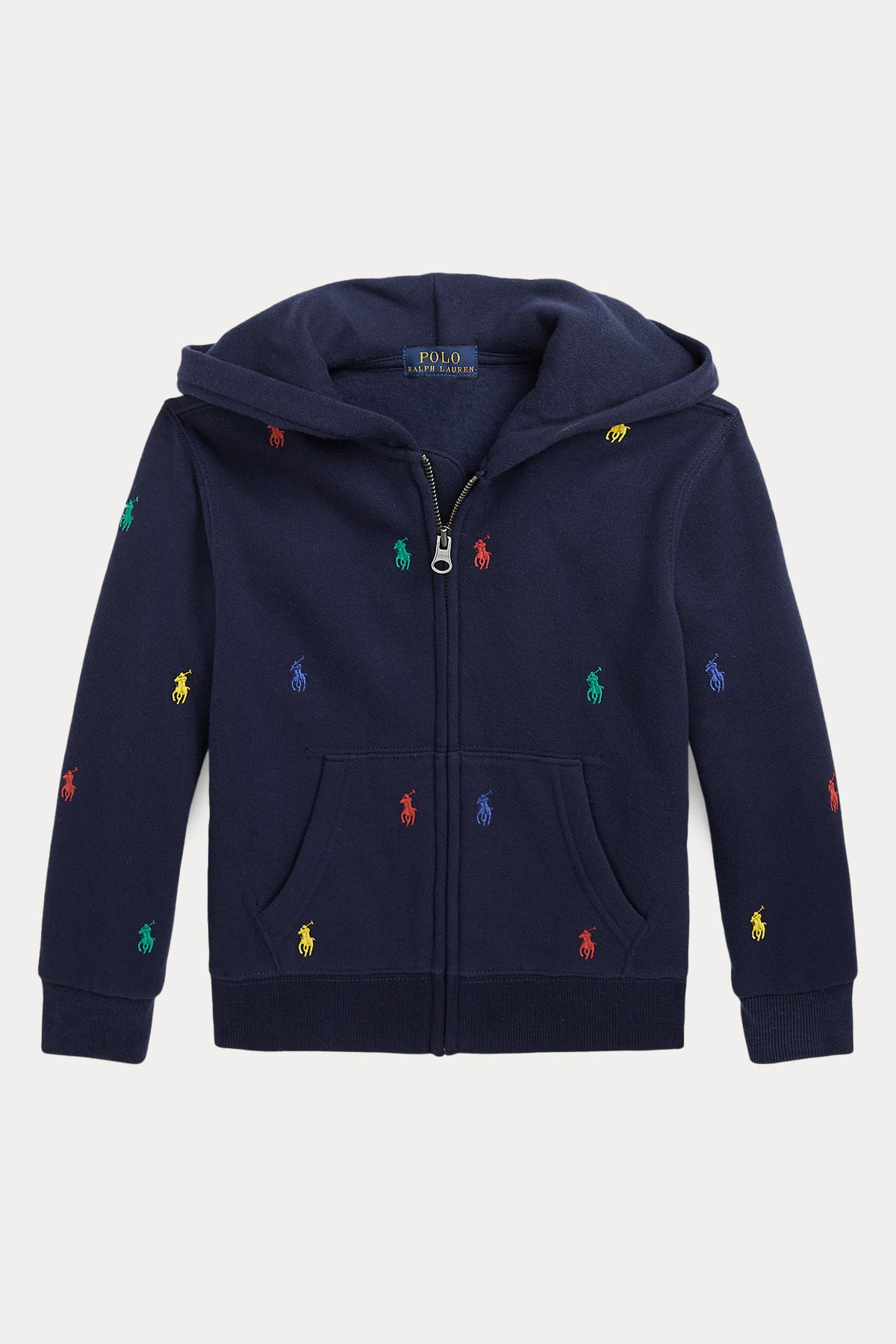 Polo Ralph Lauren Kids 2-4 Yaş Unisex Çocuk Pony Logolu Kapüşonlu Sweatshirt Ceket