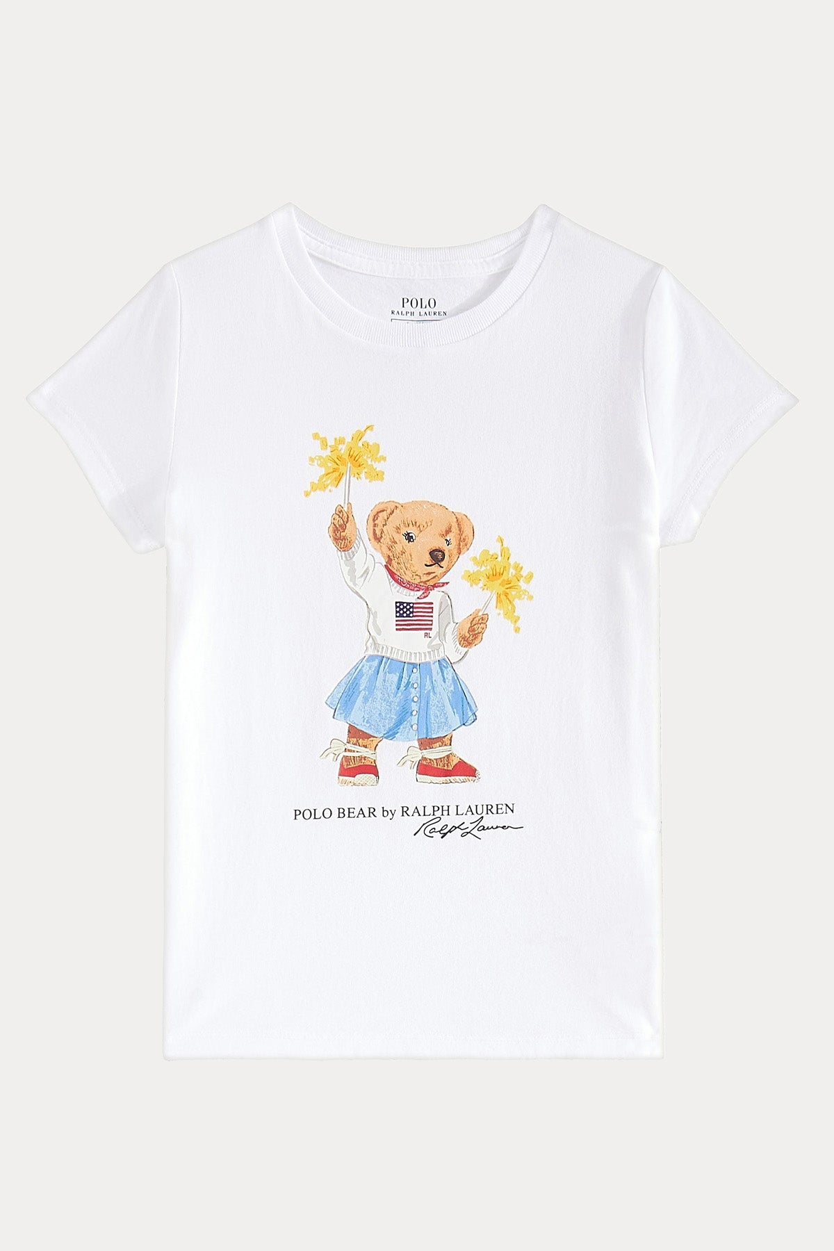 Polo Ralph Lauren Kids 2-6 Yaş Kız Çocuk Polo Bear T-shirt