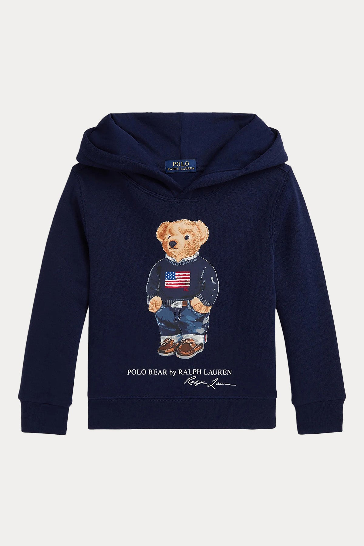 Polo Ralph Lauren Kids 5-7 Yaş Unisex Çocuk Polo Bear Kapüşonlu Sweatshirt