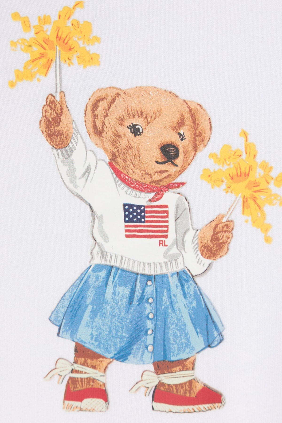 Polo Ralph Lauren Kids 2-4 Yaş Kız Çocuk Polo Bear Sweatshirt