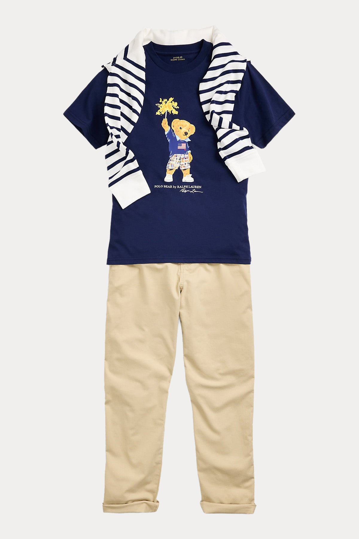 Polo Ralph Lauren Kids S-L Beden Unisex Çocuk Polo Bear T-shirt