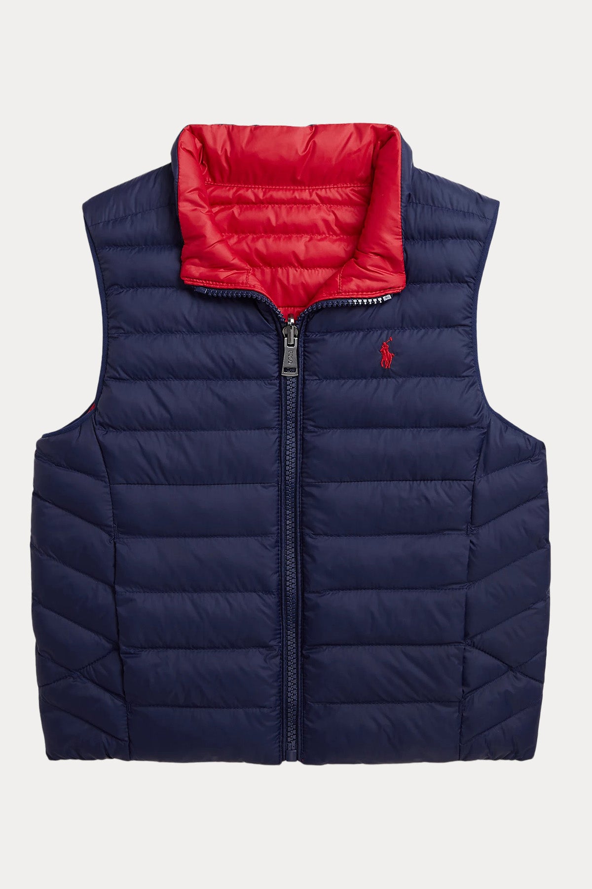 Polo Ralph Lauren Kids 2 Yaş Unisex Çocuk Çift Taraflı Puffer Yelek