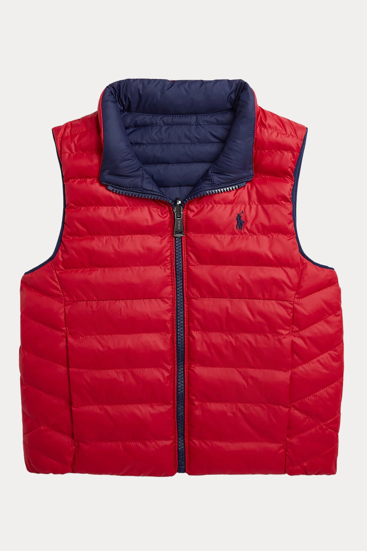 Polo Ralph Lauren Kids 2 Yaş Unisex Çocuk Çift Taraflı Puffer Yelek