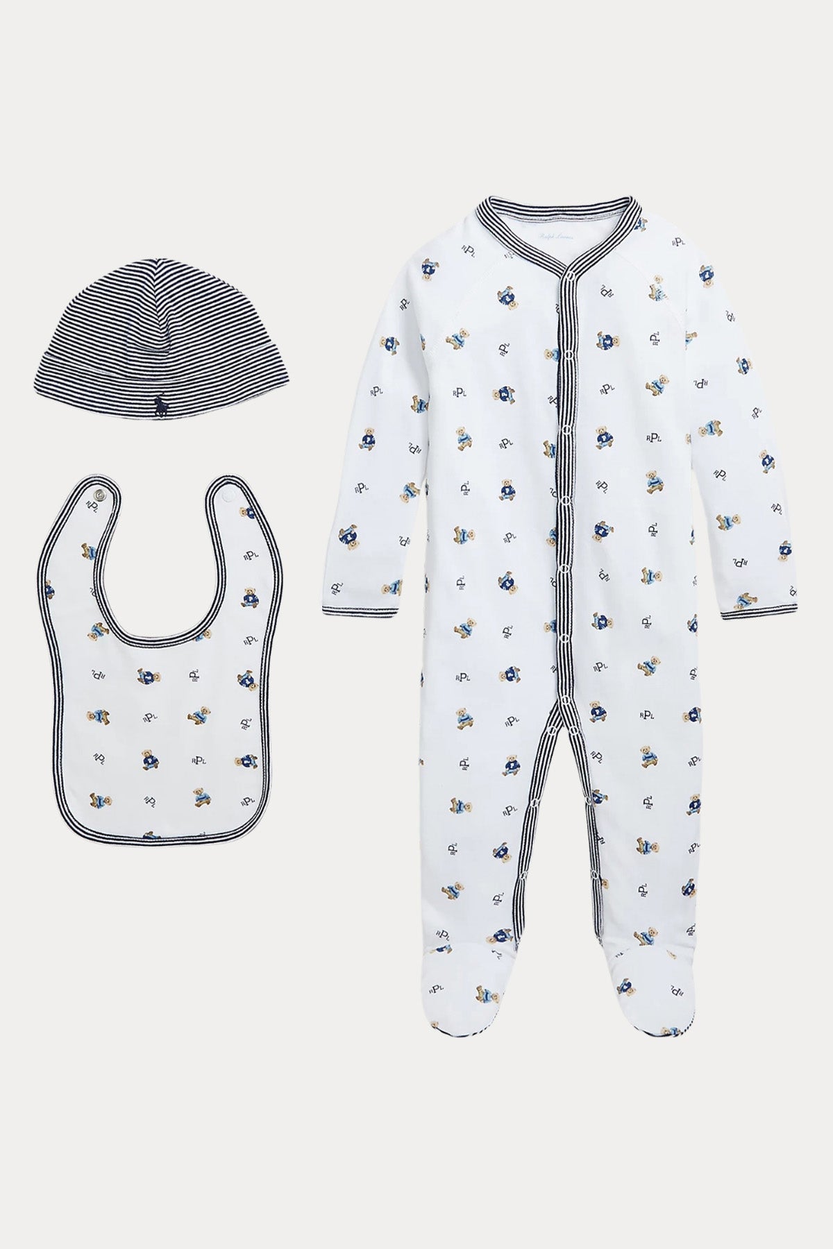 Polo Ralph Lauren Kids Erkek Çocuk Polo Bear Tulum Set