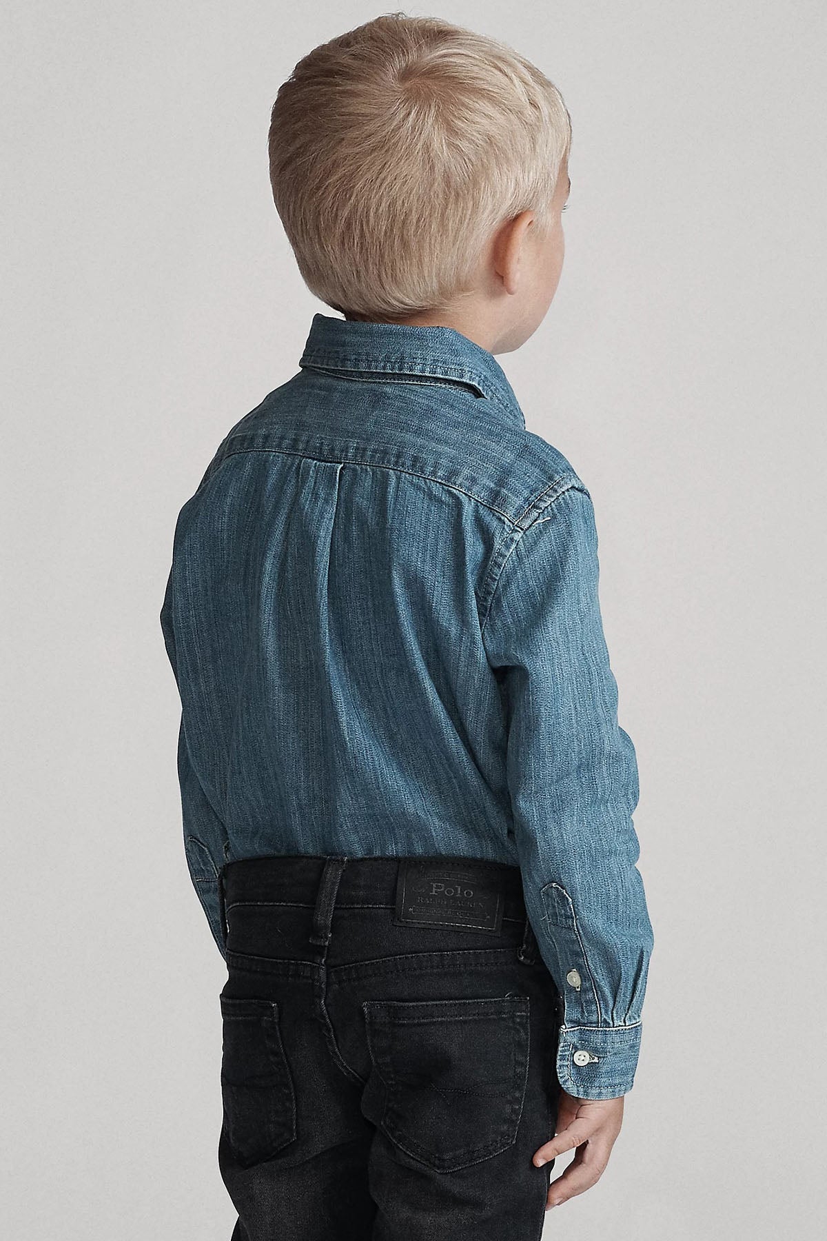 Polo Ralph Lauren Kids 2-6 Yaş Erkek Çocuk Denim Gömlek