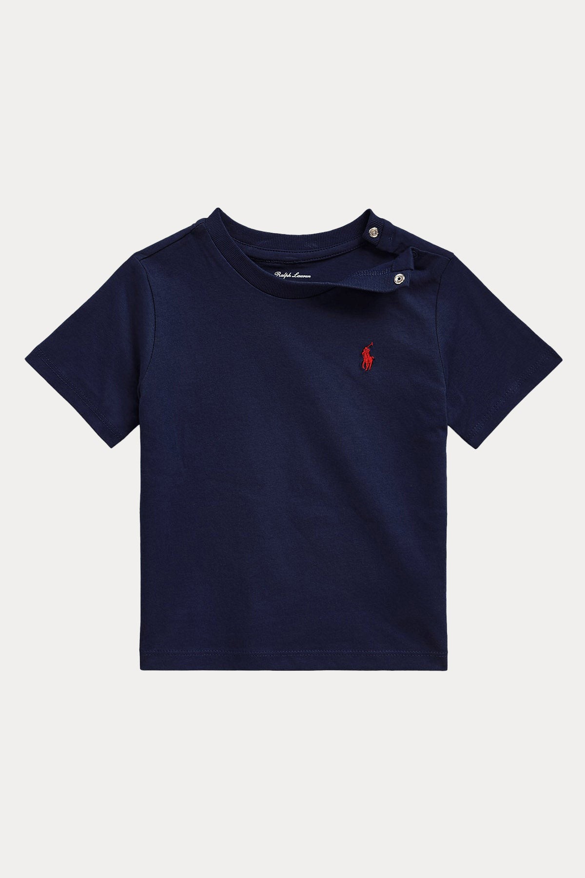 Polo Ralph Lauren Kids 9-18 Aylık Unisex Bebek Yuvarlak Yaka T-shirt