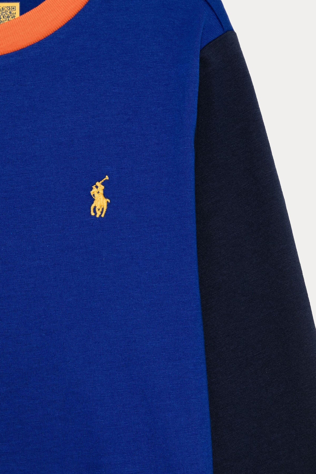 Polo Ralph Lauren Kids 2-4 Yaş Erkek Çocuk Renk Bloklu Uzun Kollu T-shirt