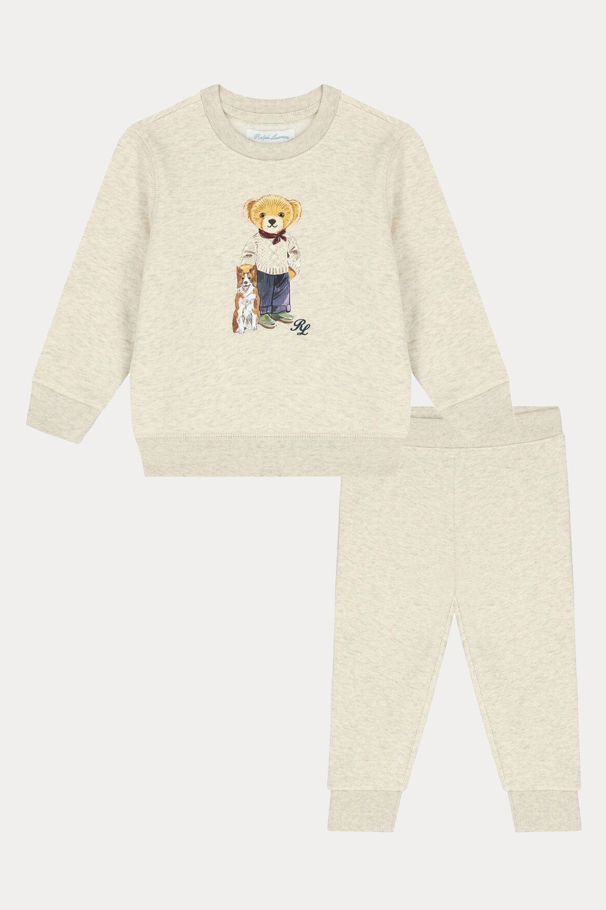 Polo Ralph Lauren Kids 12-18 Aylık Unisex Bebek Polo Bear Eşofman Takımı