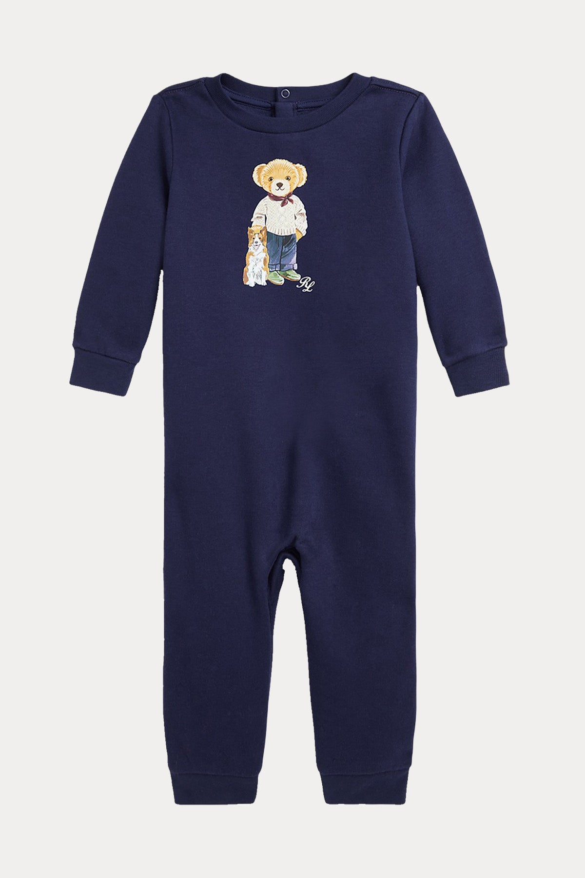 Polo Ralph Lauren Kids 6-9 Aylık Unisex Bebek Polo Bear Tulum