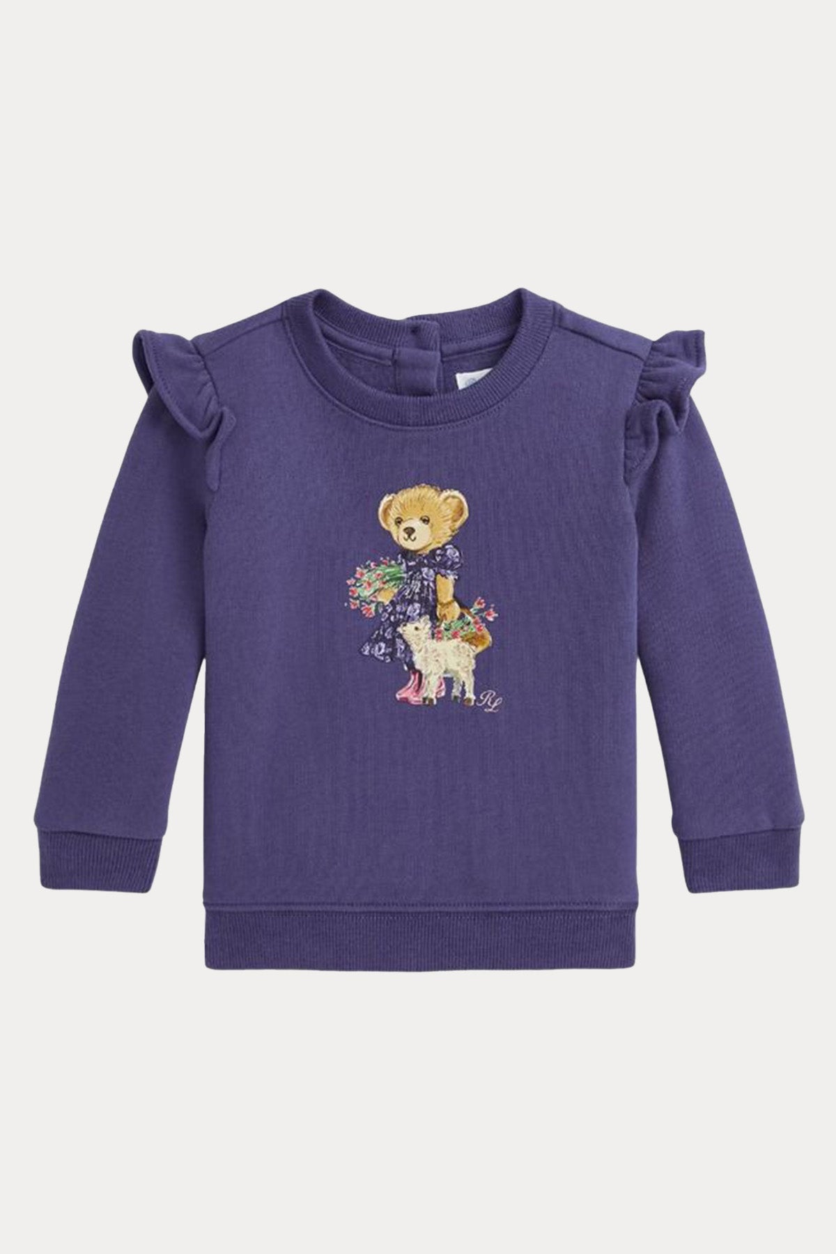 Polo Ralph Lauren Kids 18-24 Aylık Kız Bebek Polo Bear Sweatshirt