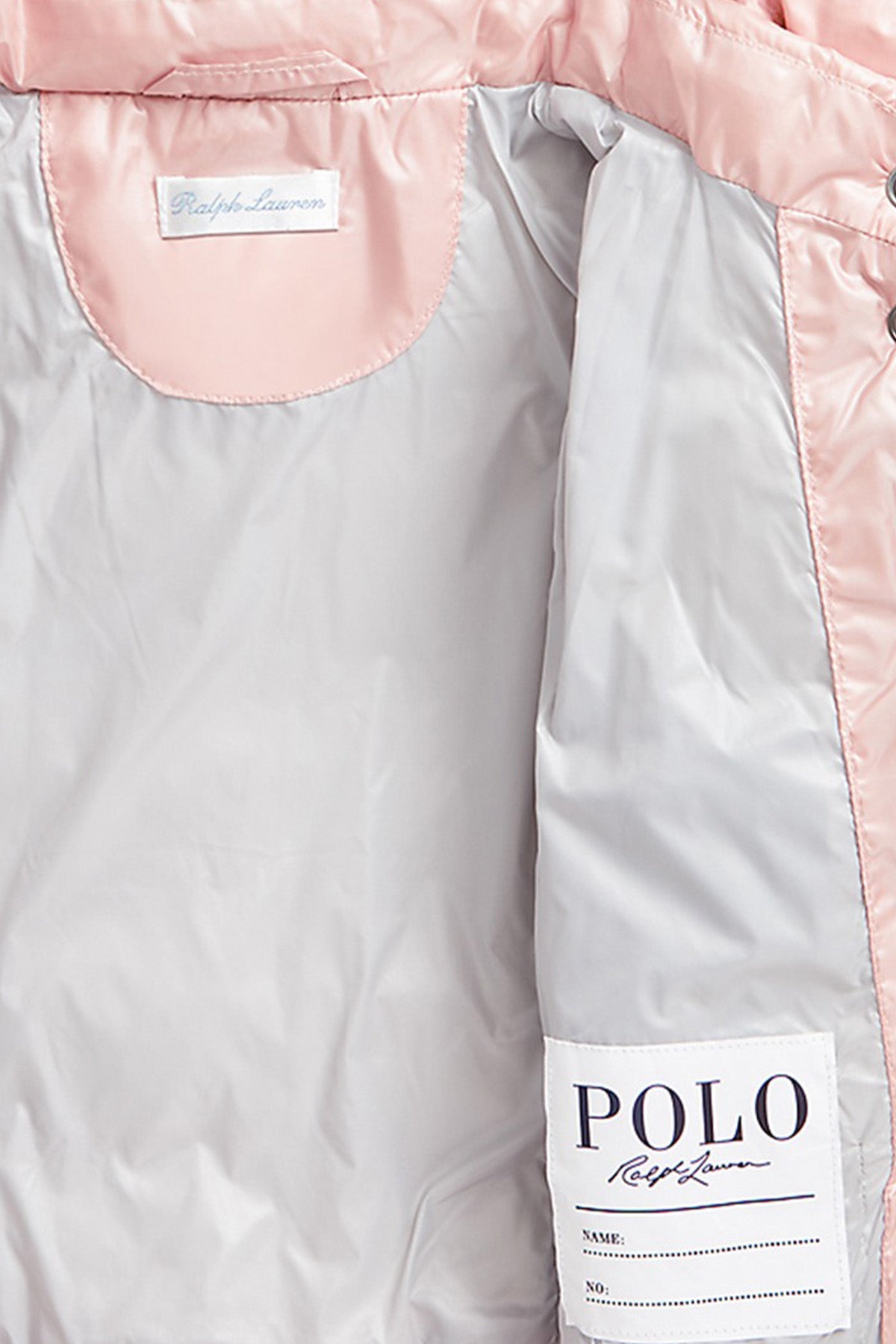 Polo Ralph Lauren Kids 12 Aylık Kız Bebek Kapüşonlu Puffer Mont