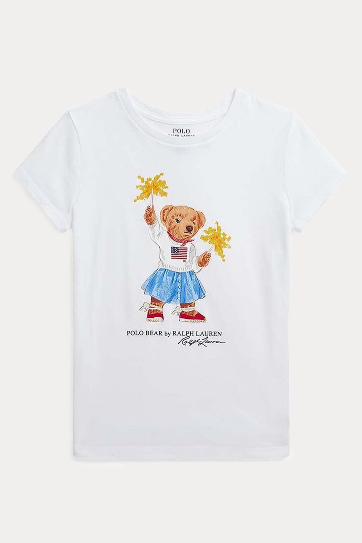 Polo Ralph Lauren Kids S-M Beden Kız Çocuk Polo Bear T-shirt