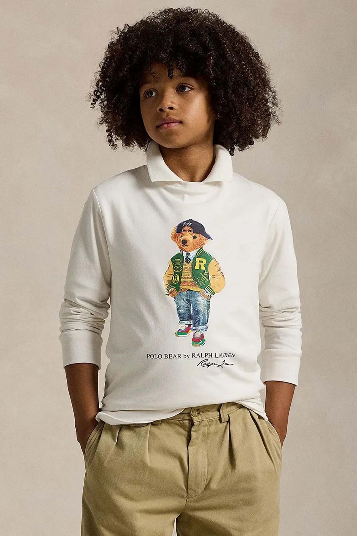 Polo Ralph Lauren Kids S-L Beden Unisex Çocuk Polo Bear T-shirt