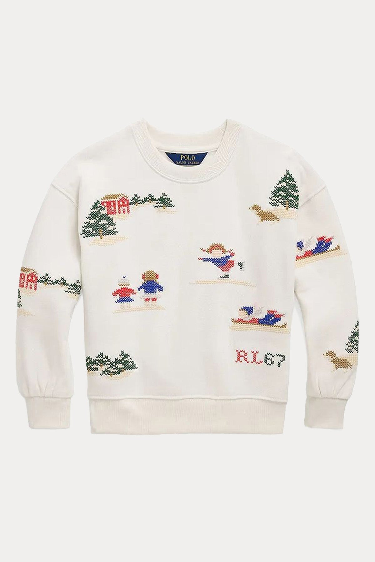 Polo Ralph Lauren Kids 2-3 Yaş Kız Çocuk Nakış Logolu Sweatshirt