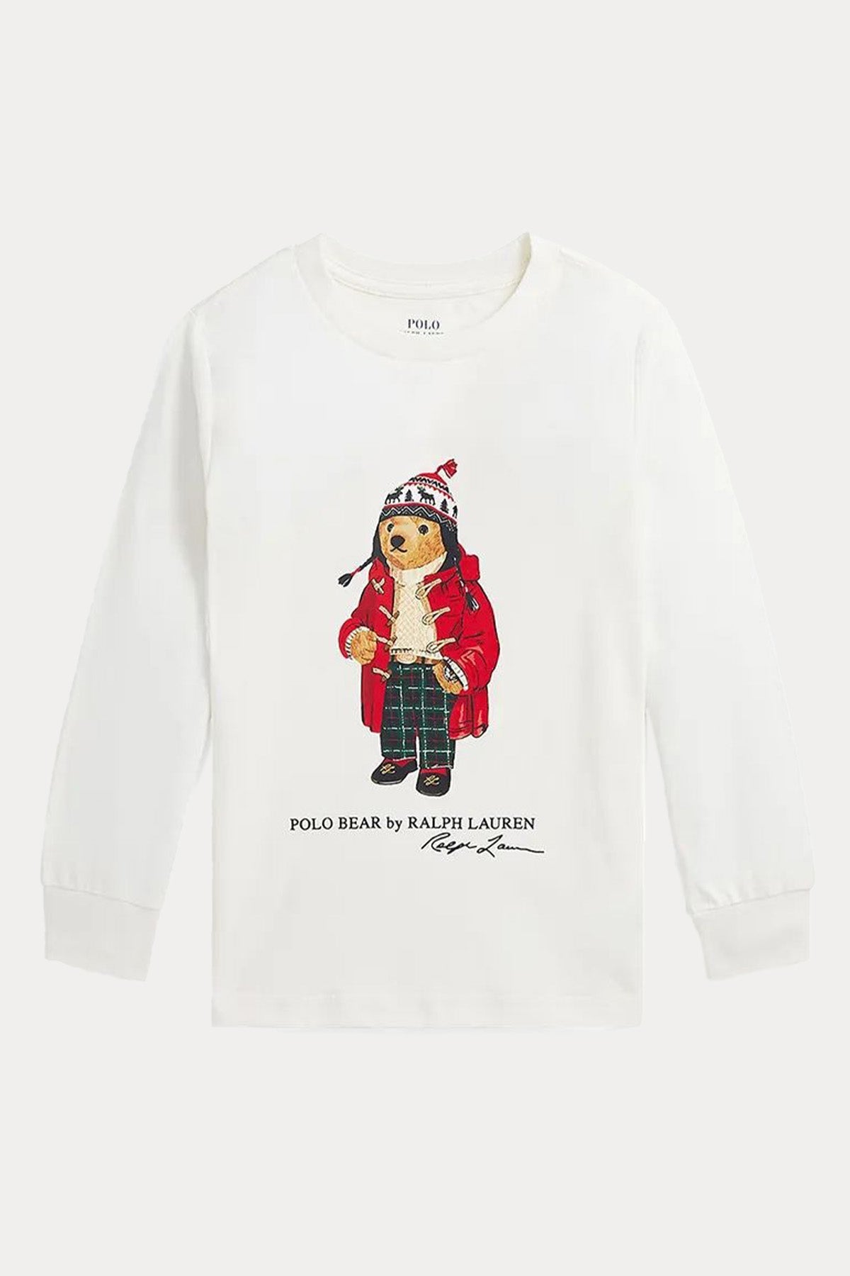 Polo Ralph Lauren Kids 2-5 Yaş Unisex Çocuk Polo Bear T-shirt