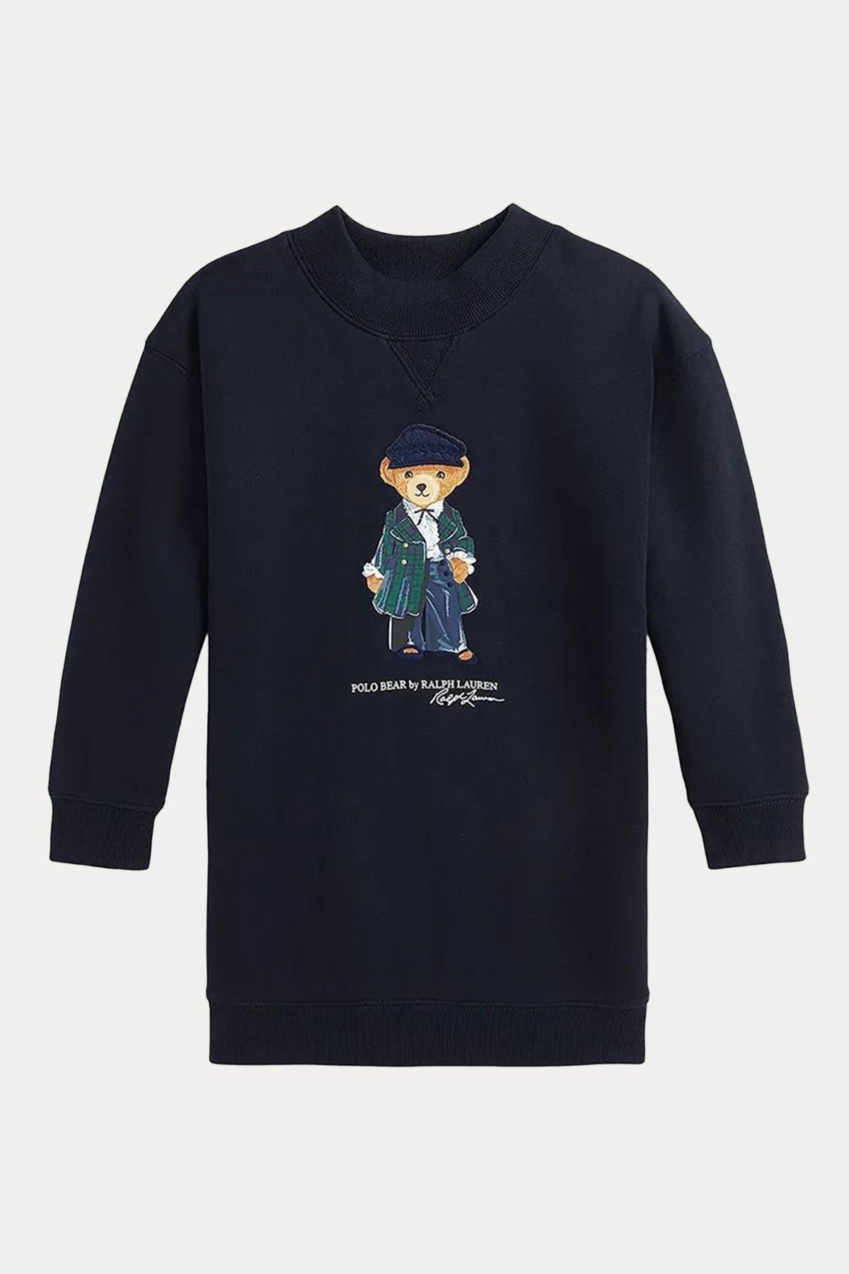 Polo Ralph Lauren Kids 2-3 Yaş Kız Çocuk Polo Bear Sweatshirt Elbise