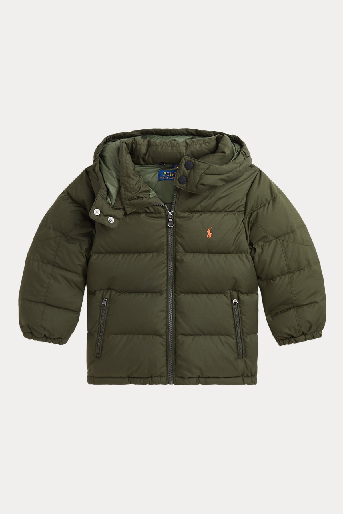 Polo Ralph Lauren Kids 7 Yaş Erkek Çocuk Kapüşonlu Puffer Mont