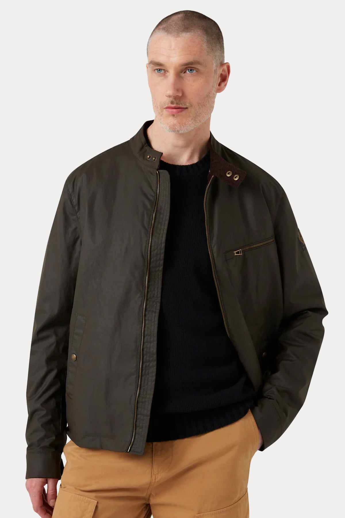 Belstaff Relaxed Fit Örgü Yün Triko