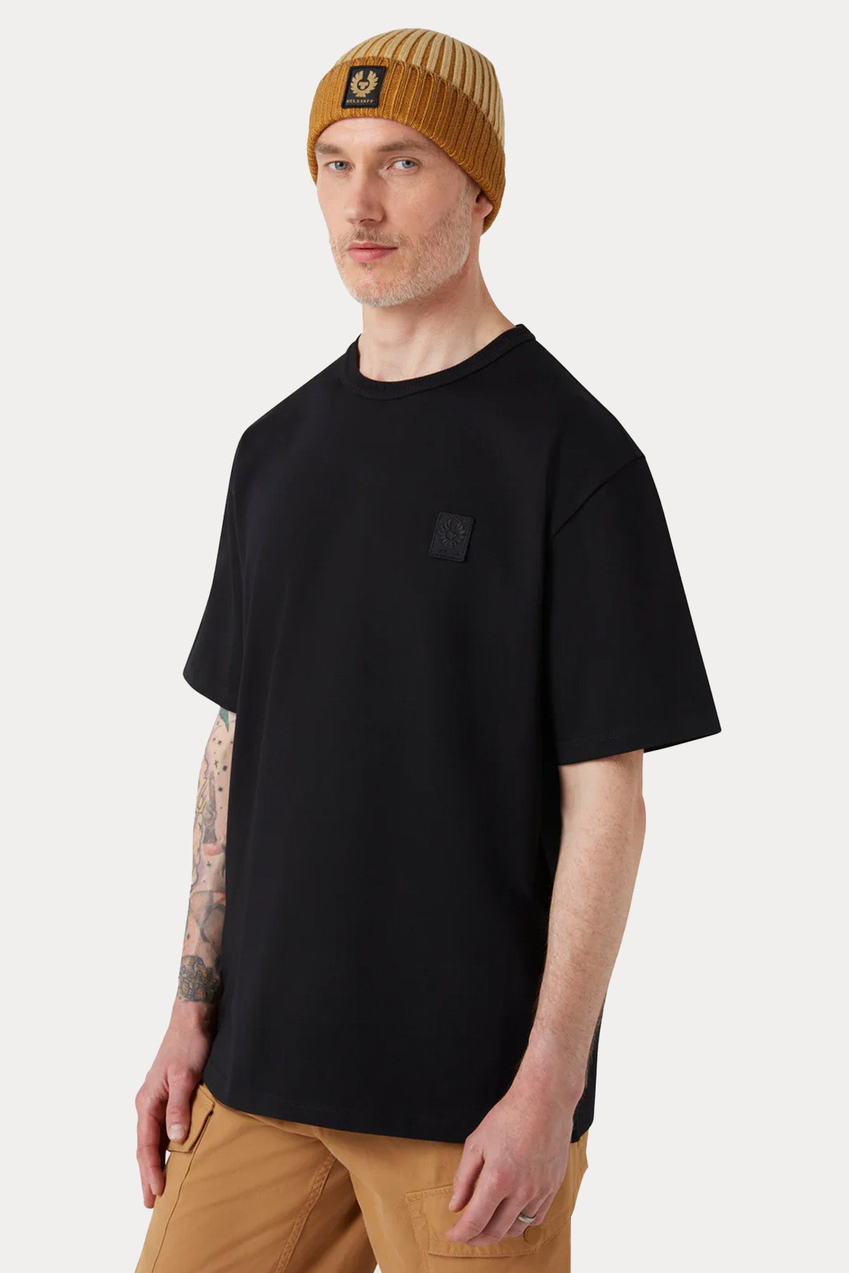 Belstaff Hockley Relaxed Fit Logolu T-shirt