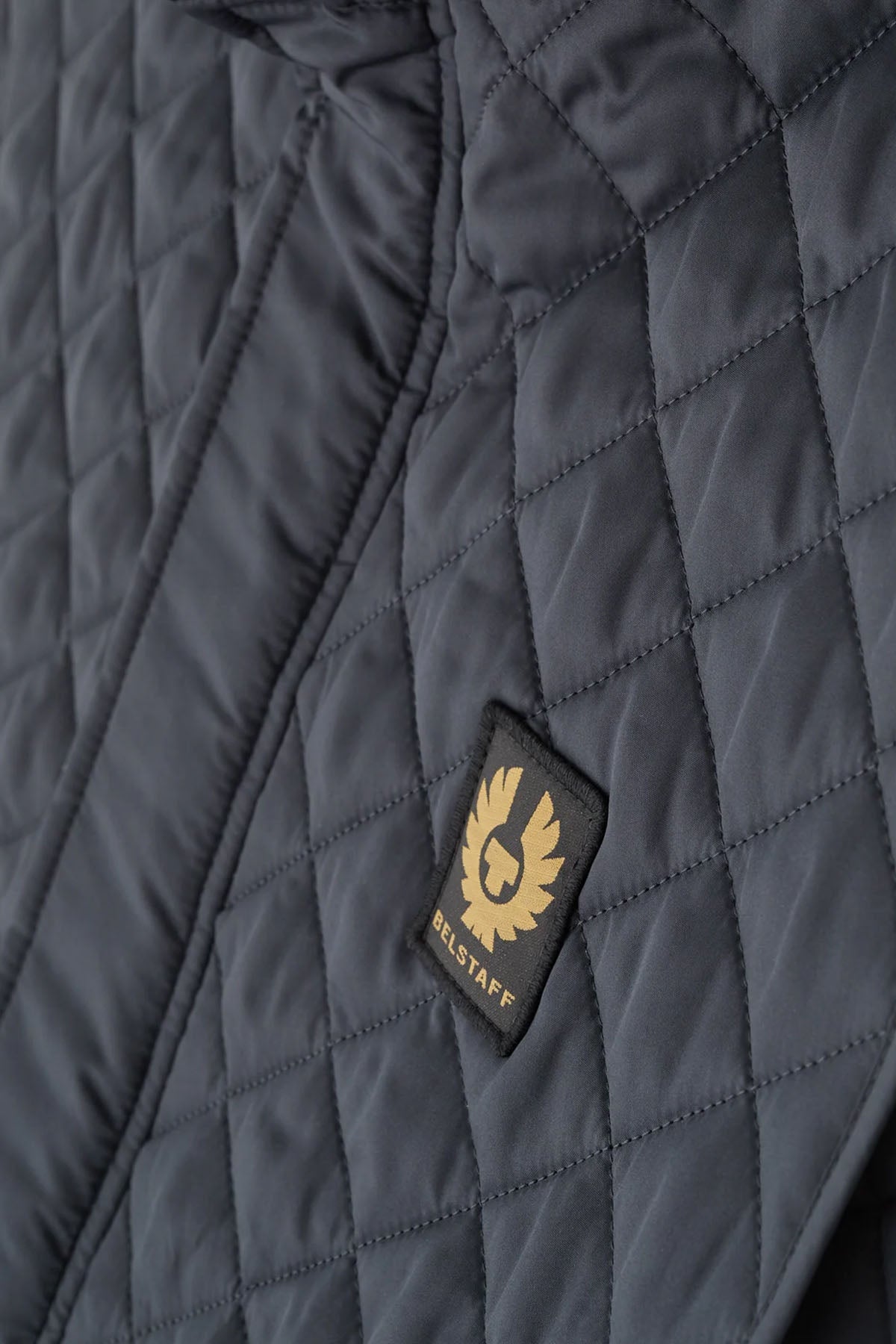 Belstaff Icon Gilet Dik Yaka Kapitone Puffer Yelek