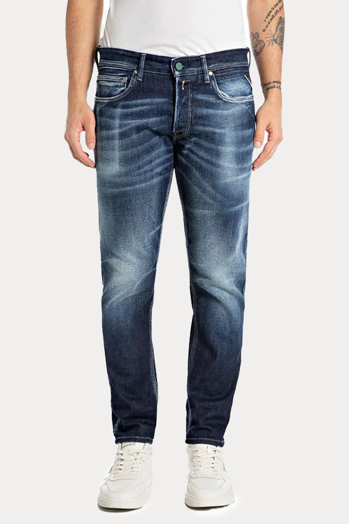 Replay Willbi Slim Fit Yıkamalı Jeans