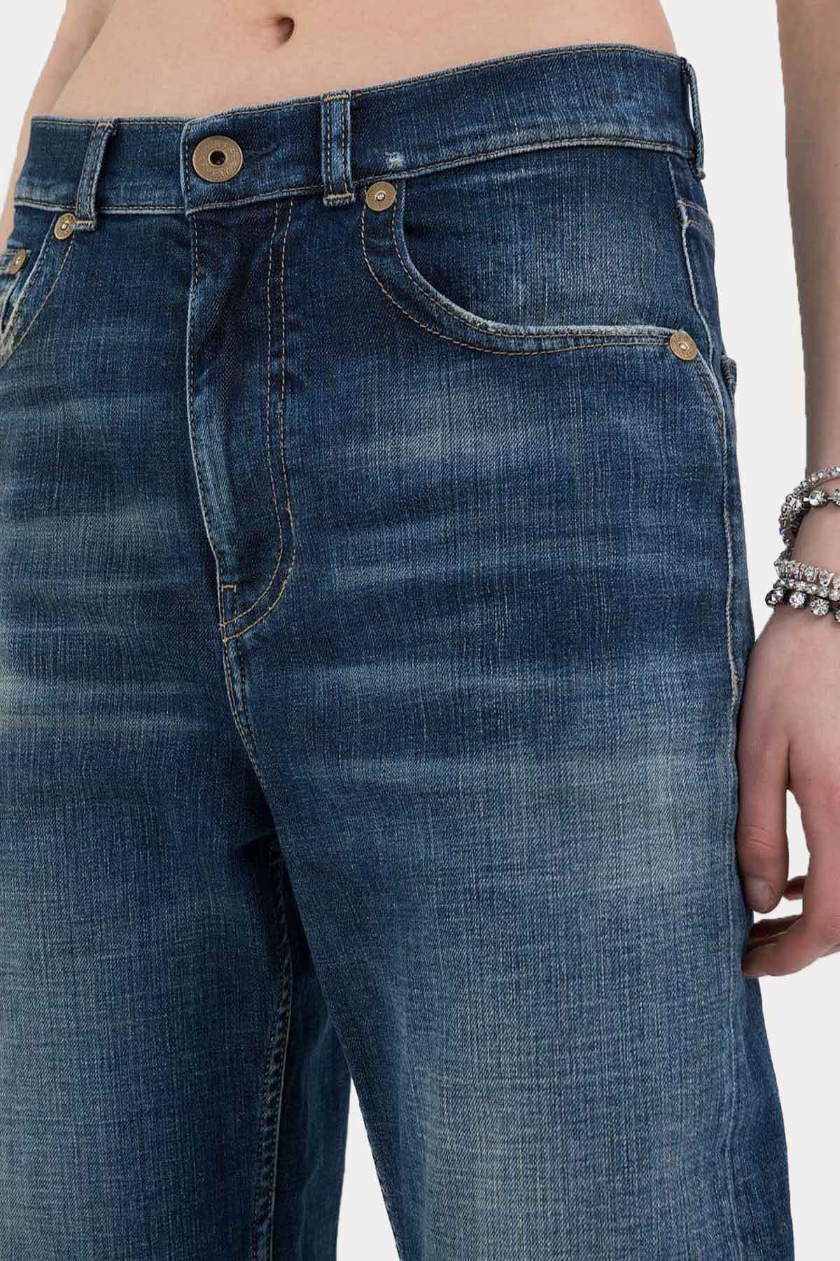 Replay Relaxed Fit Vintage Yıkamalı Jeans