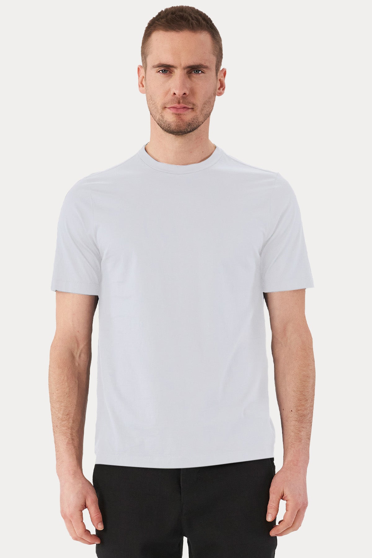 Transit Regular Fit Yuvarlak Yaka T-shirt