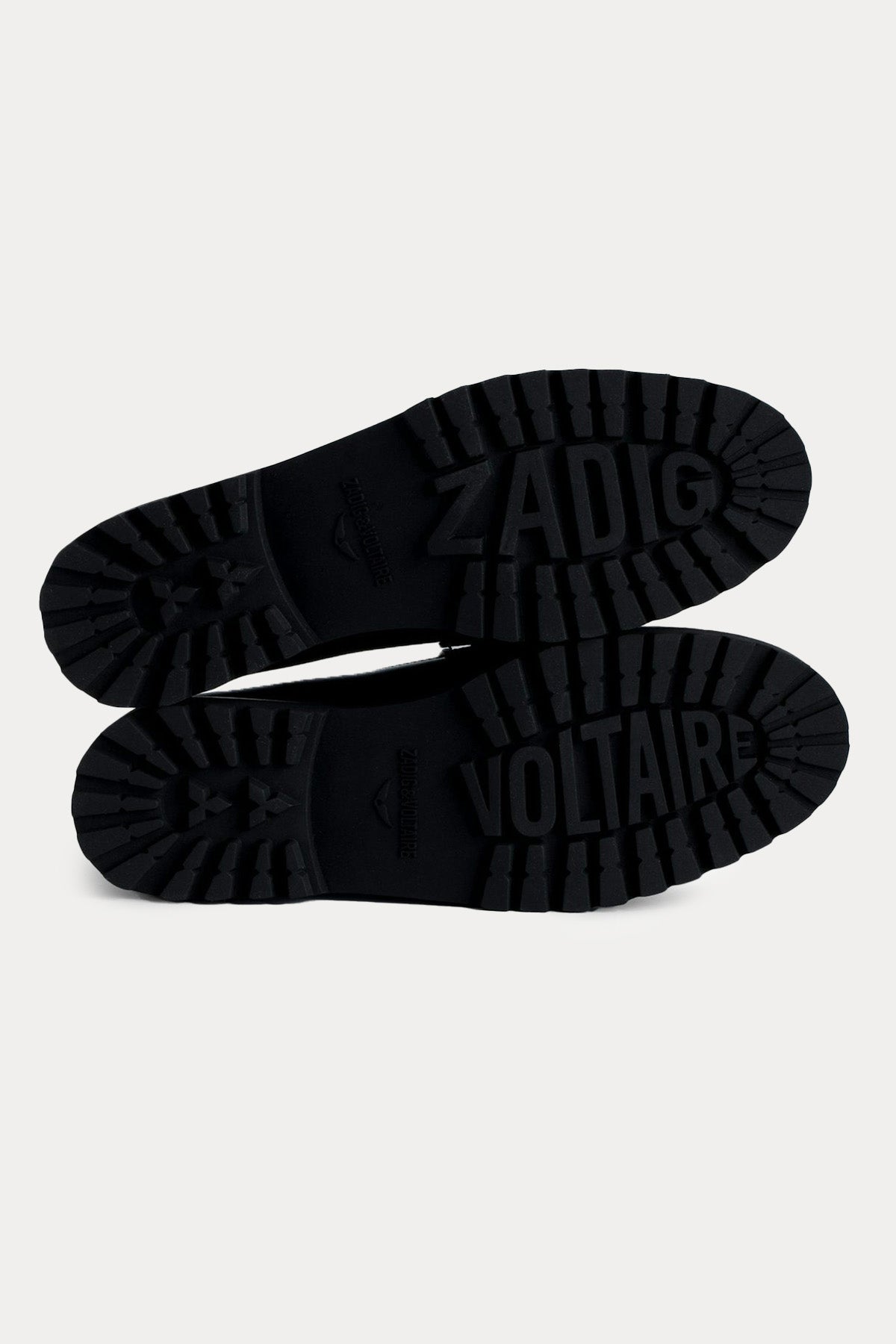 Zadig & Voltaire İkonik Kanat Logolu Deri Loafer Ayakkabı