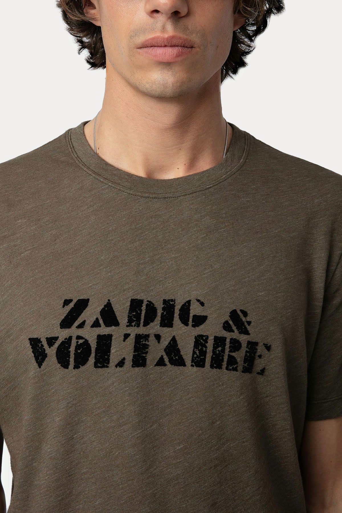 Zadig & Voltaire Yuvarlak Yaka Logolu T-shirt