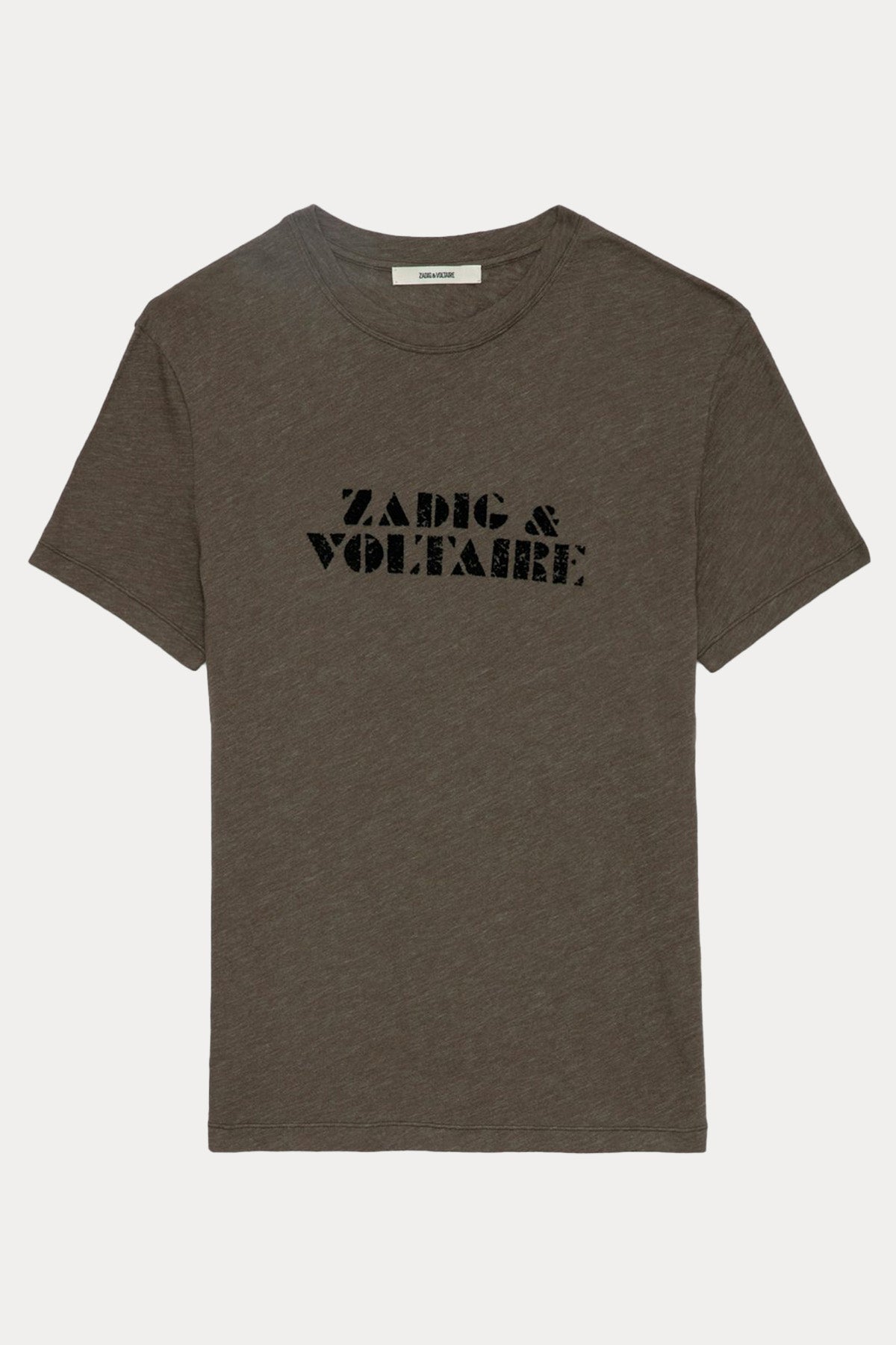 Zadig & Voltaire Yuvarlak Yaka Logolu T-shirt