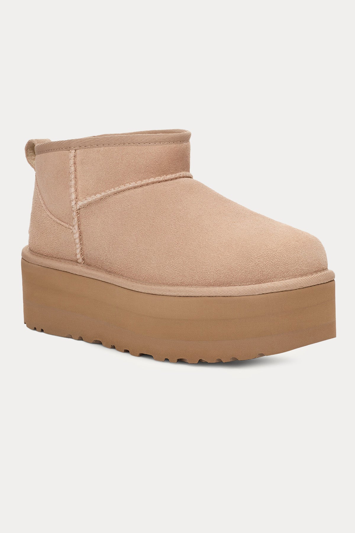 Ugg Classic Ultra Mini Platform İçi Kürklü Süet Bot