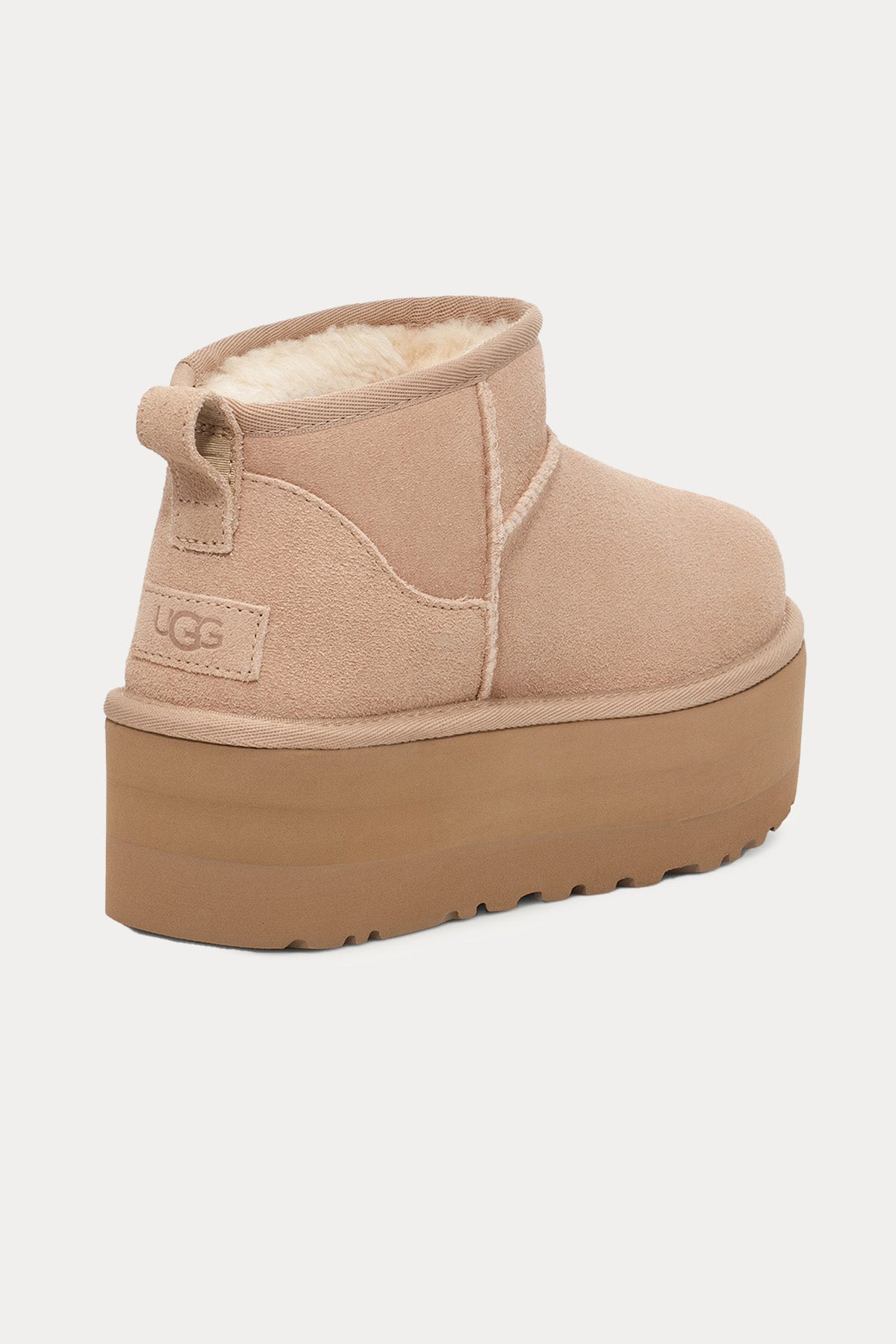 Ugg Classic Ultra Mini Platform İçi Kürklü Süet Bot