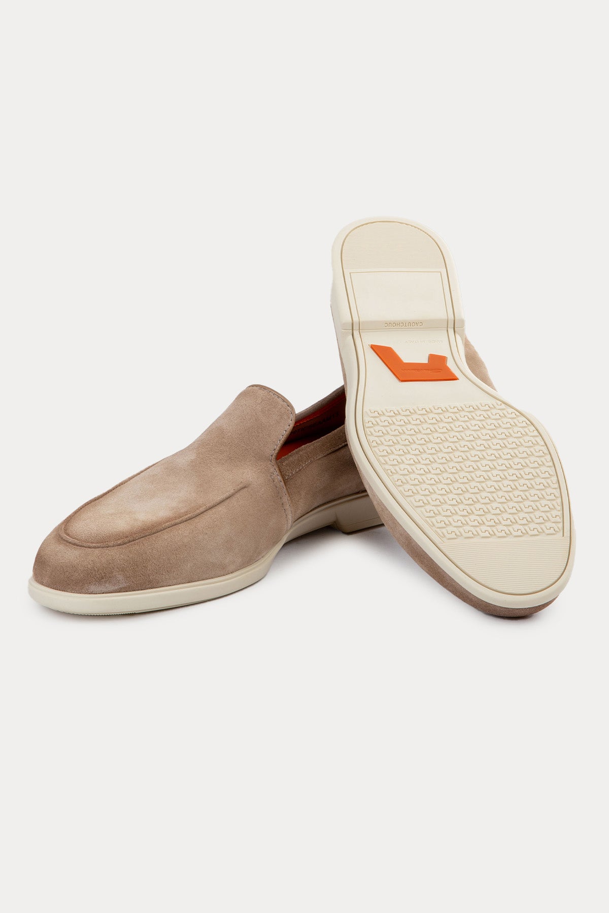 Santoni Süet Loafer Ayakkabı